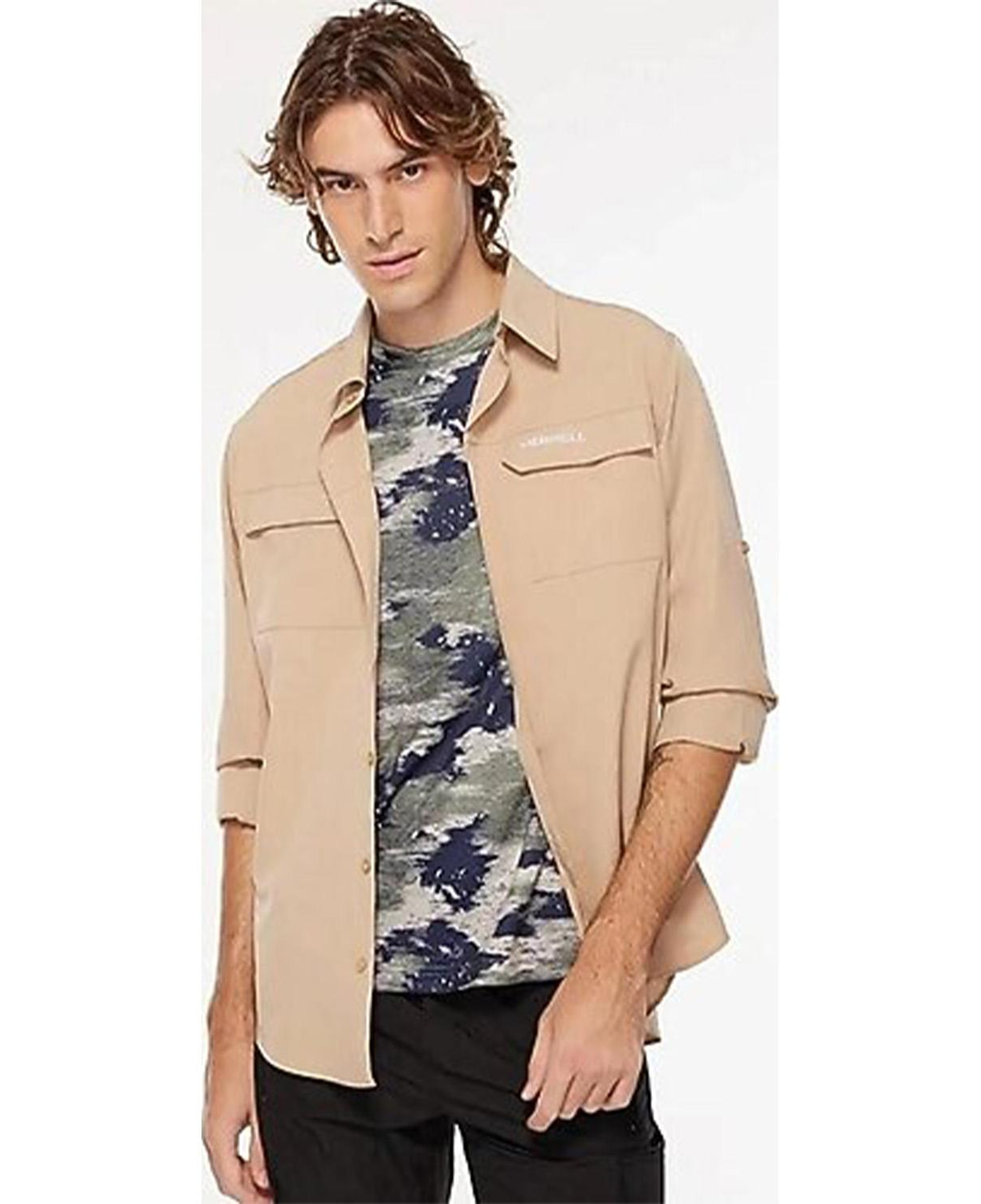 Merrell Gusto Erkek Bej Gömlek