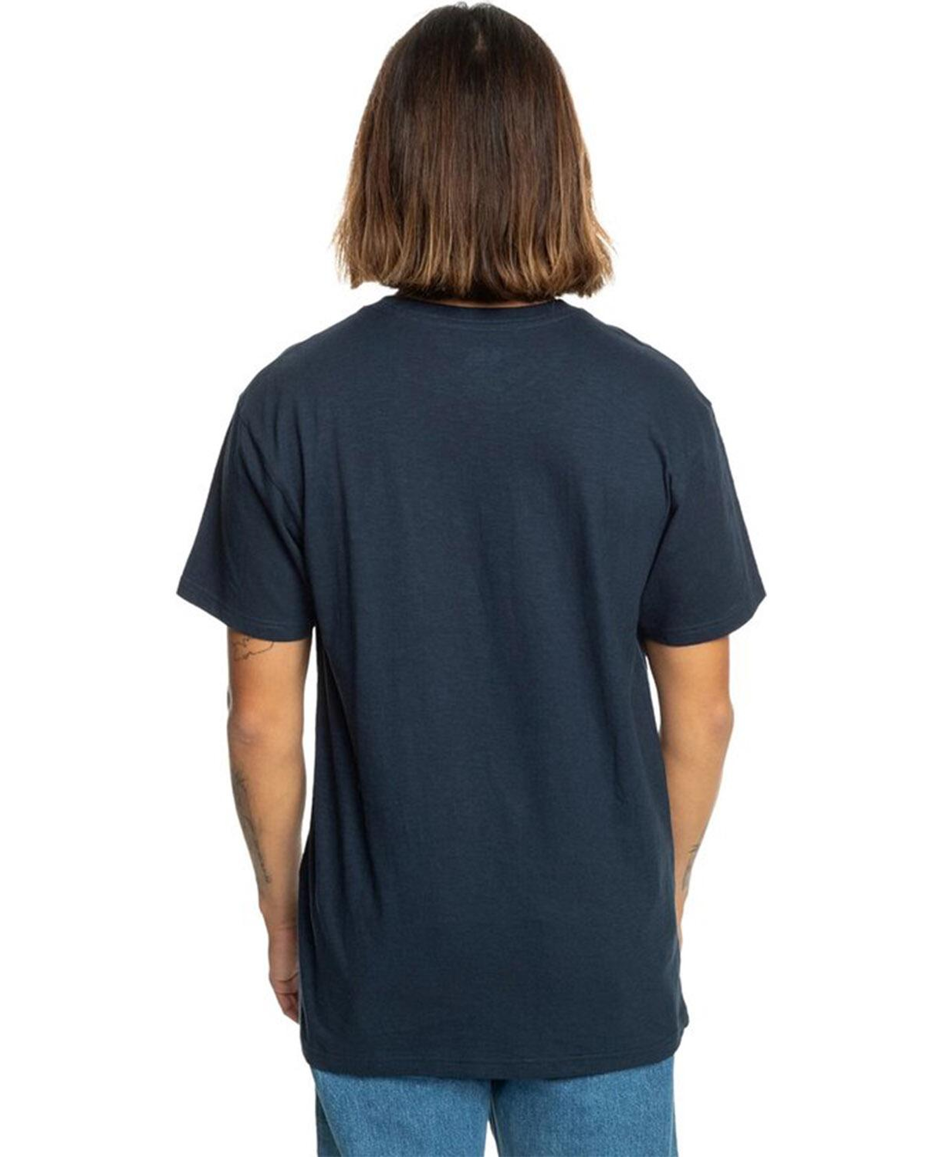 Quiksilver Step Inside Erkek Mavi Tişört