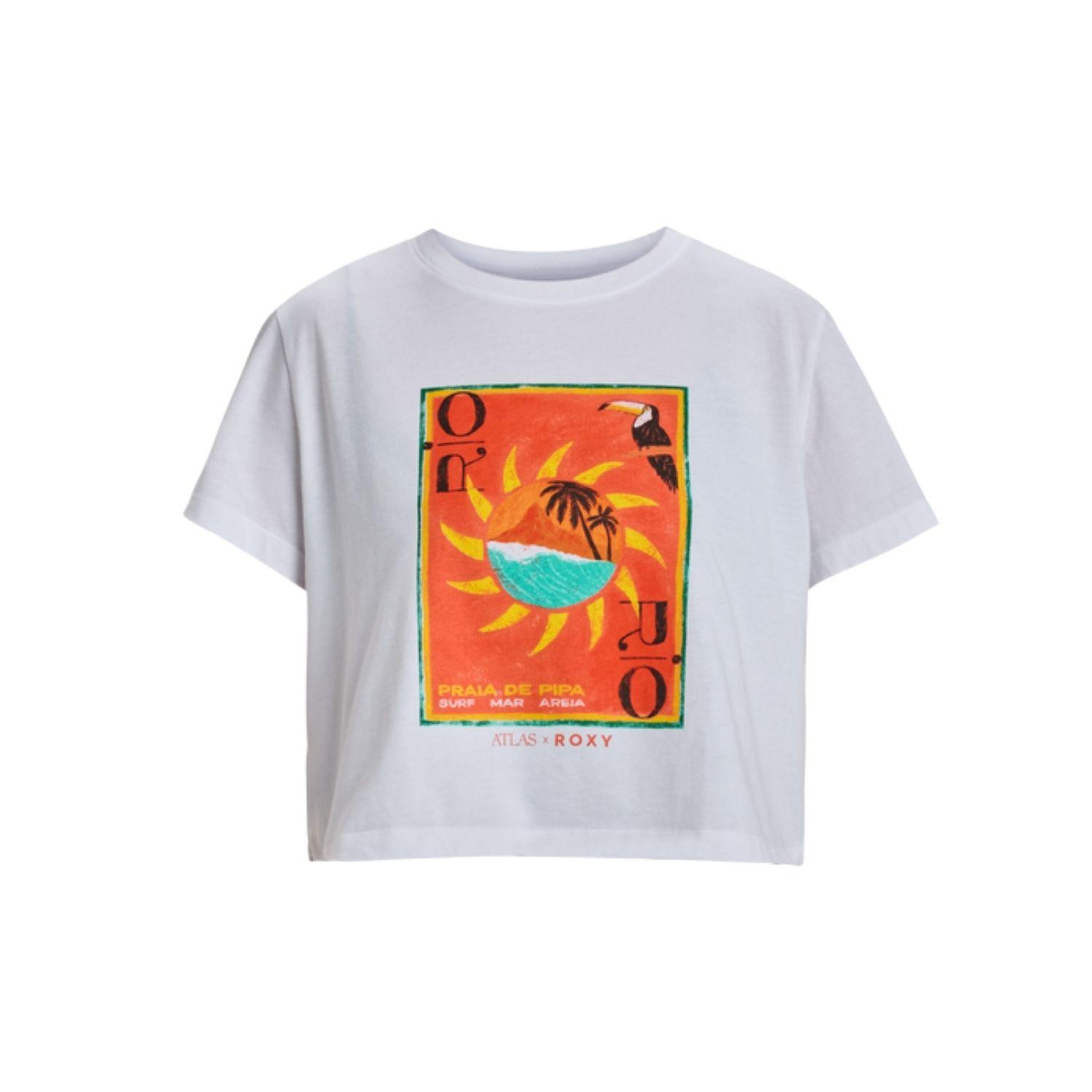 Roxy Atlas Oceanregular Crop Kadın Renkli Tişört