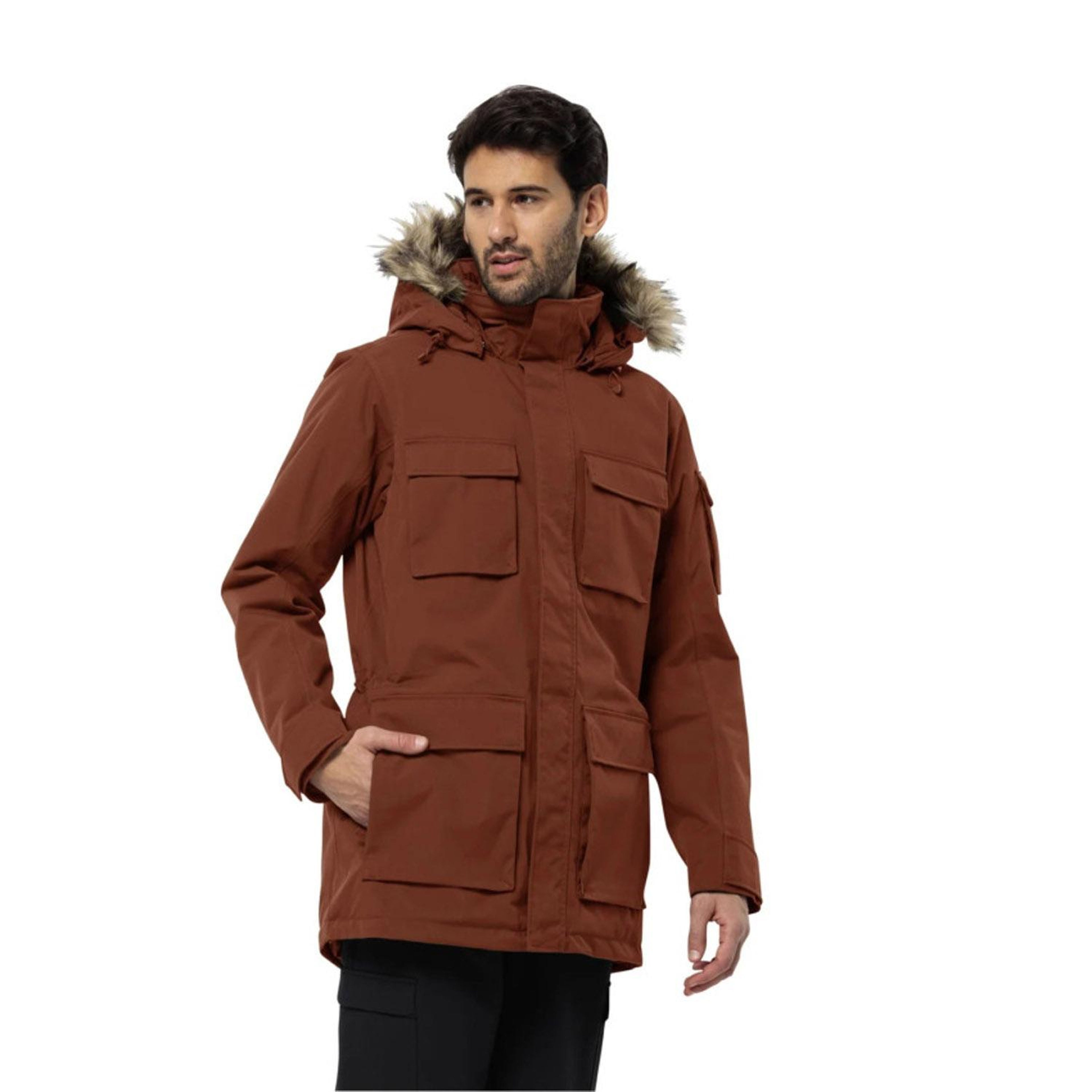 Jack Wolfskin Glacier Canyon Parka Erkek Outdoor Ceketi