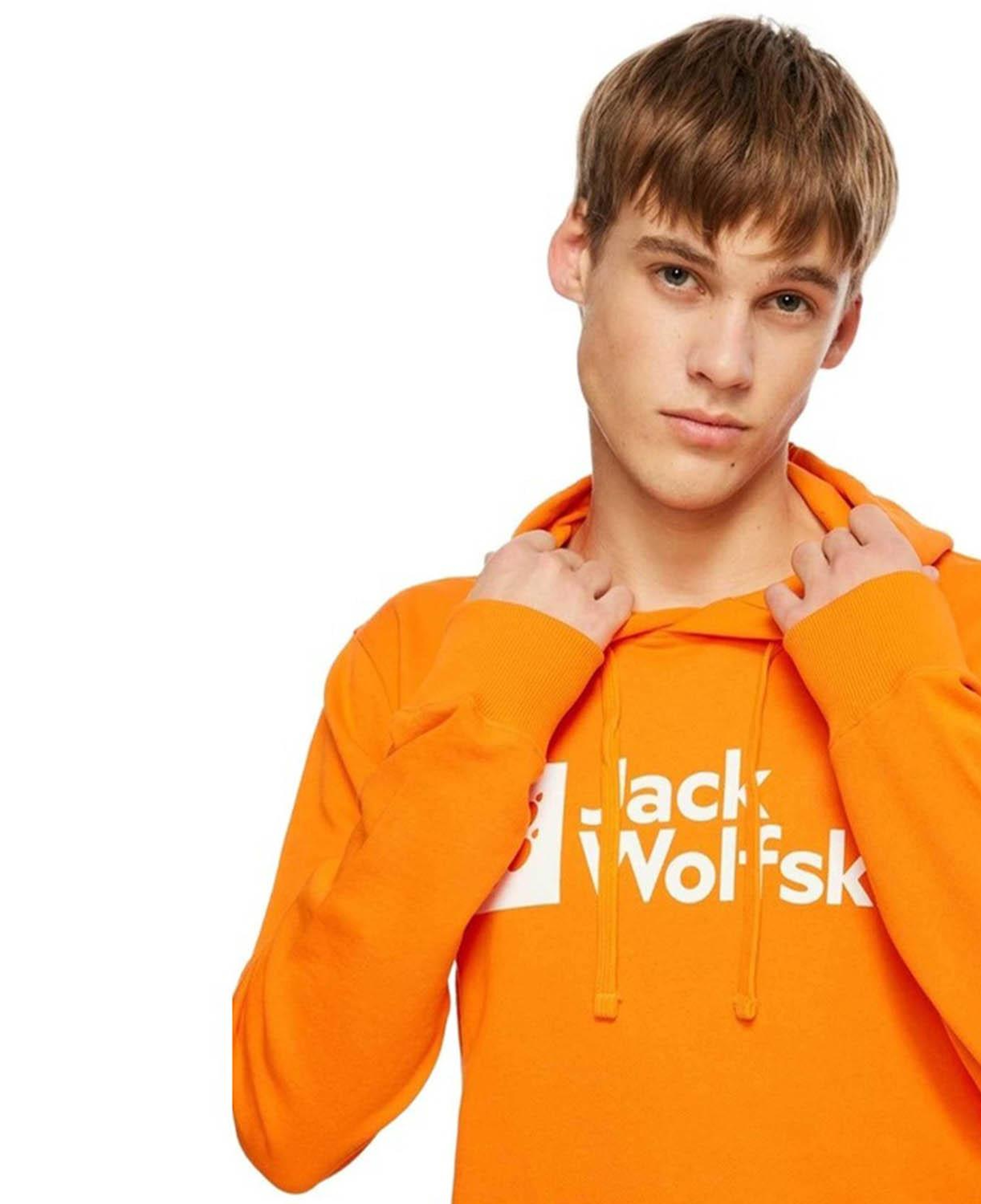Jack Wolfskin Arthur Hoody Erkek Turuncu Sweatshirt