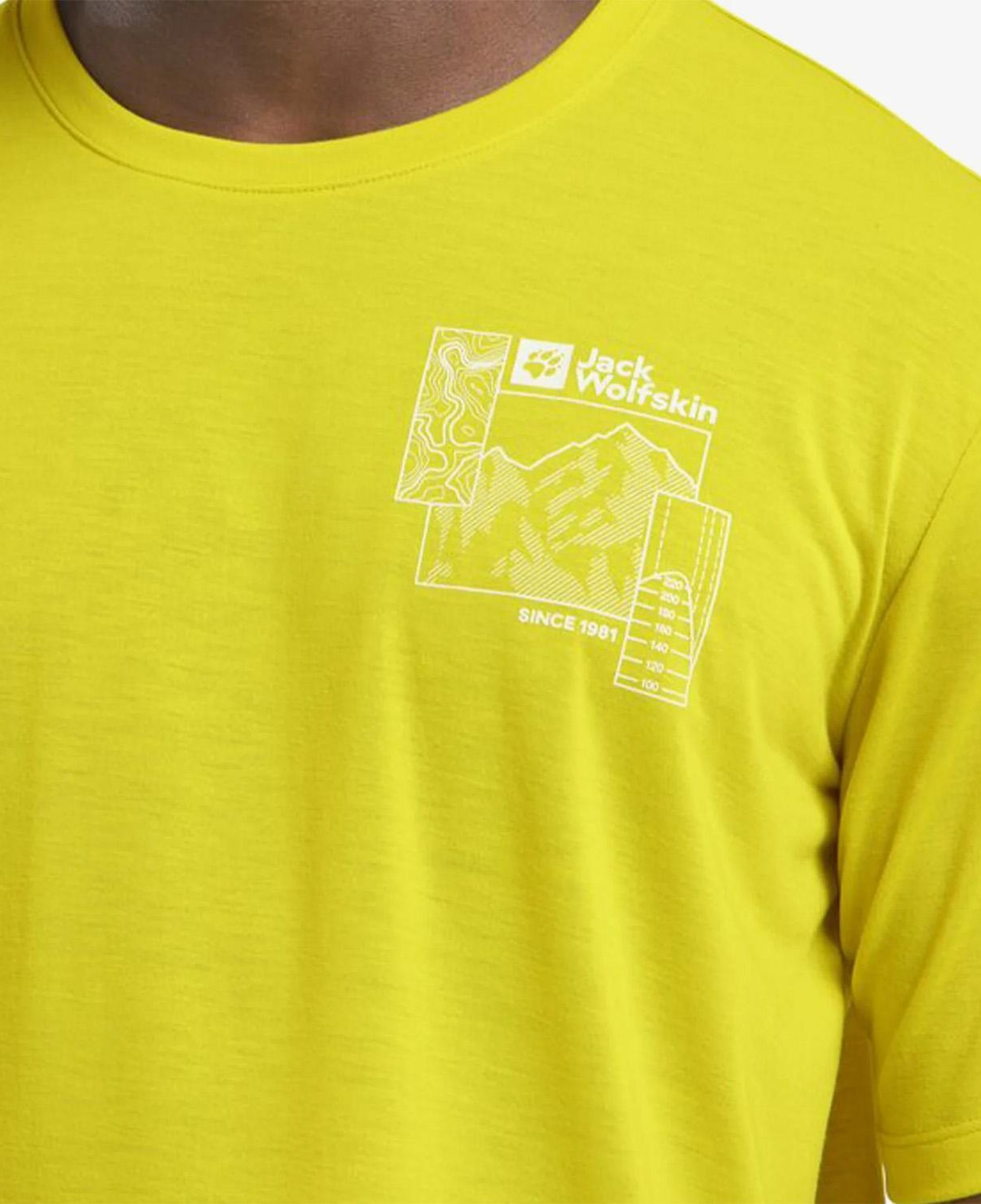 Jack Wolfskin Vonnan Graphic T Erkek Tişört