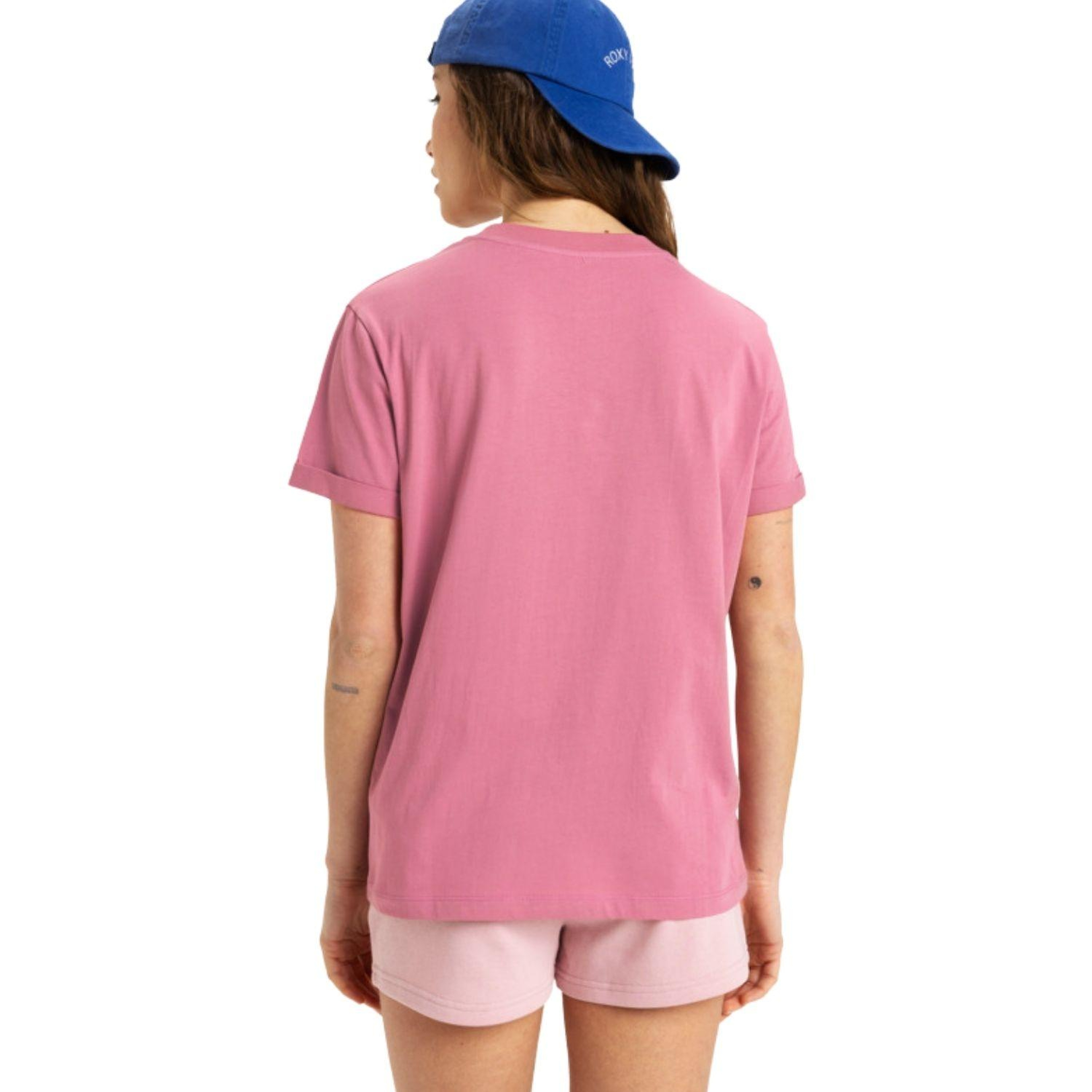 Roxy Oceanregular Art Kadın Pembe Tişört