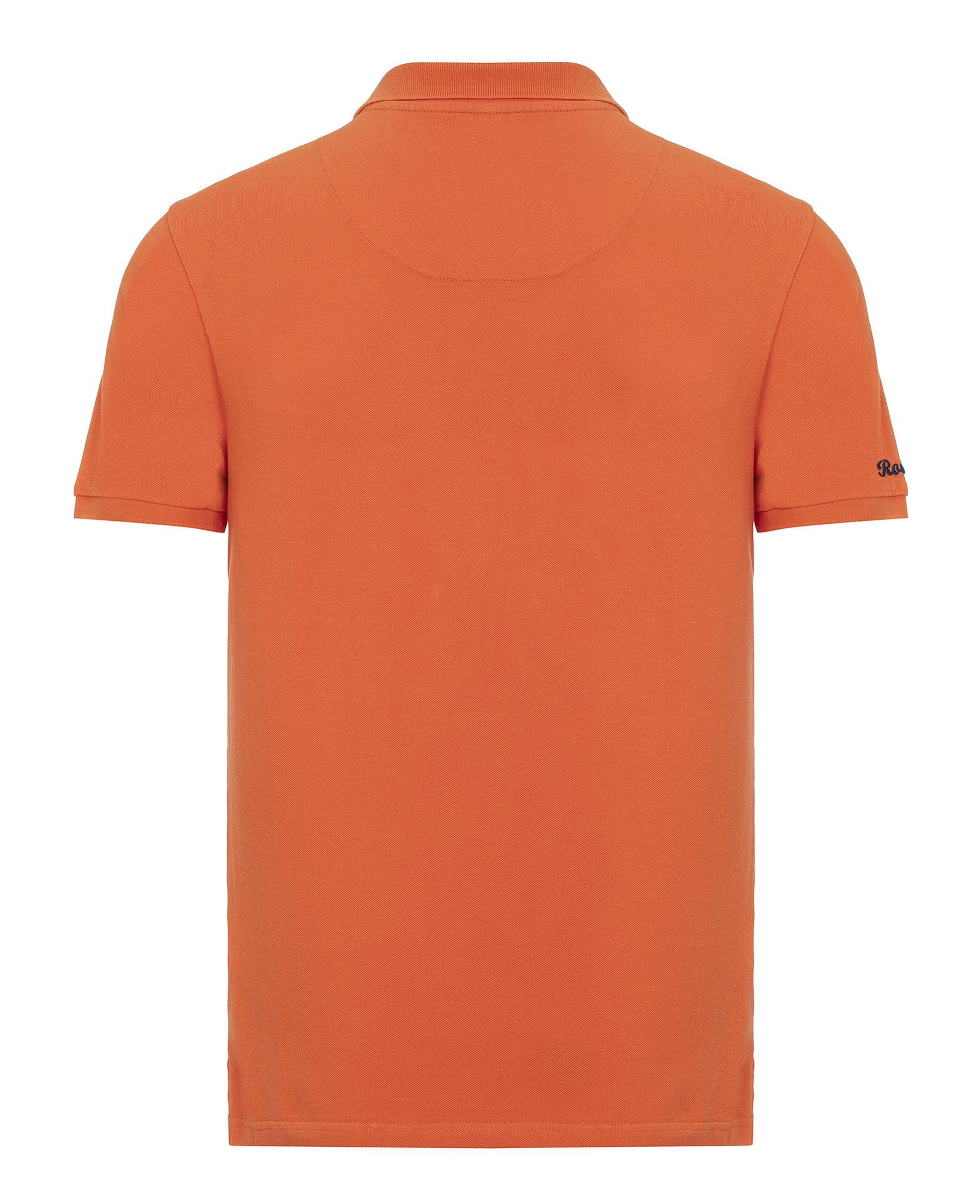 Routefield Post Erkek Turuncu Polo Tişört