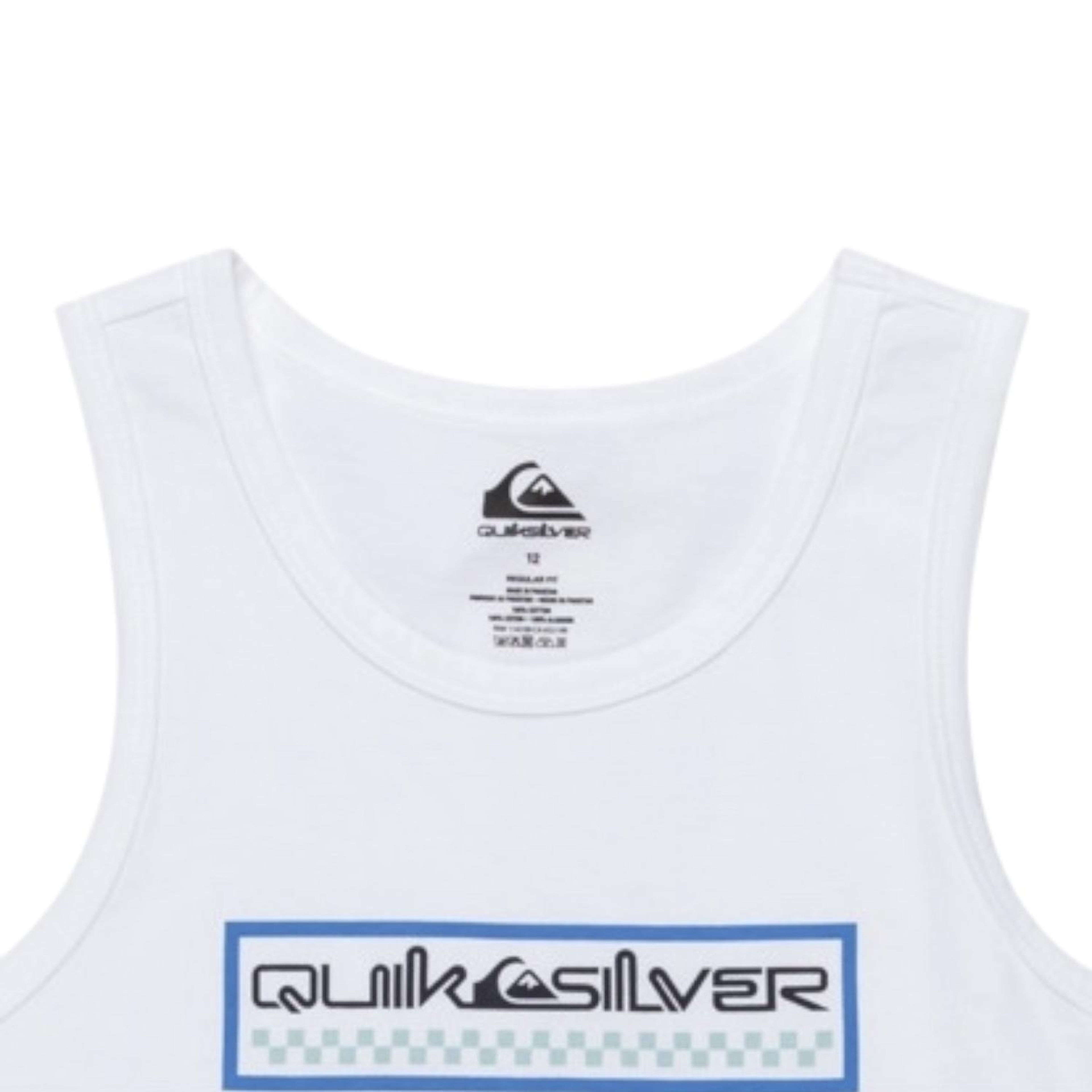 Quiksilver Ev Sun Dagger Tank Yth Erkek Çocuk Beyaz Atlet