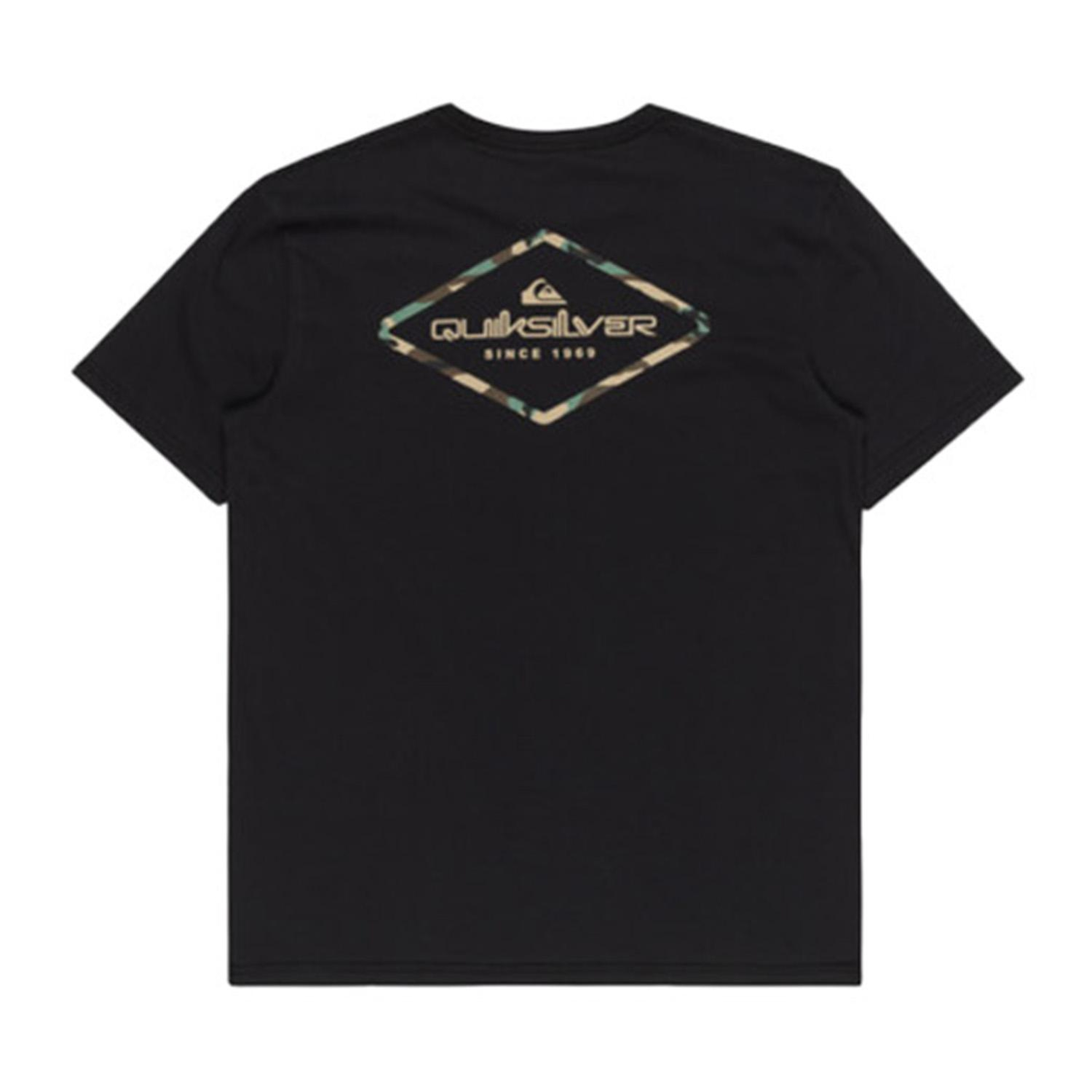 Quiksilver Omni Lock Erkek Siyah Tişört