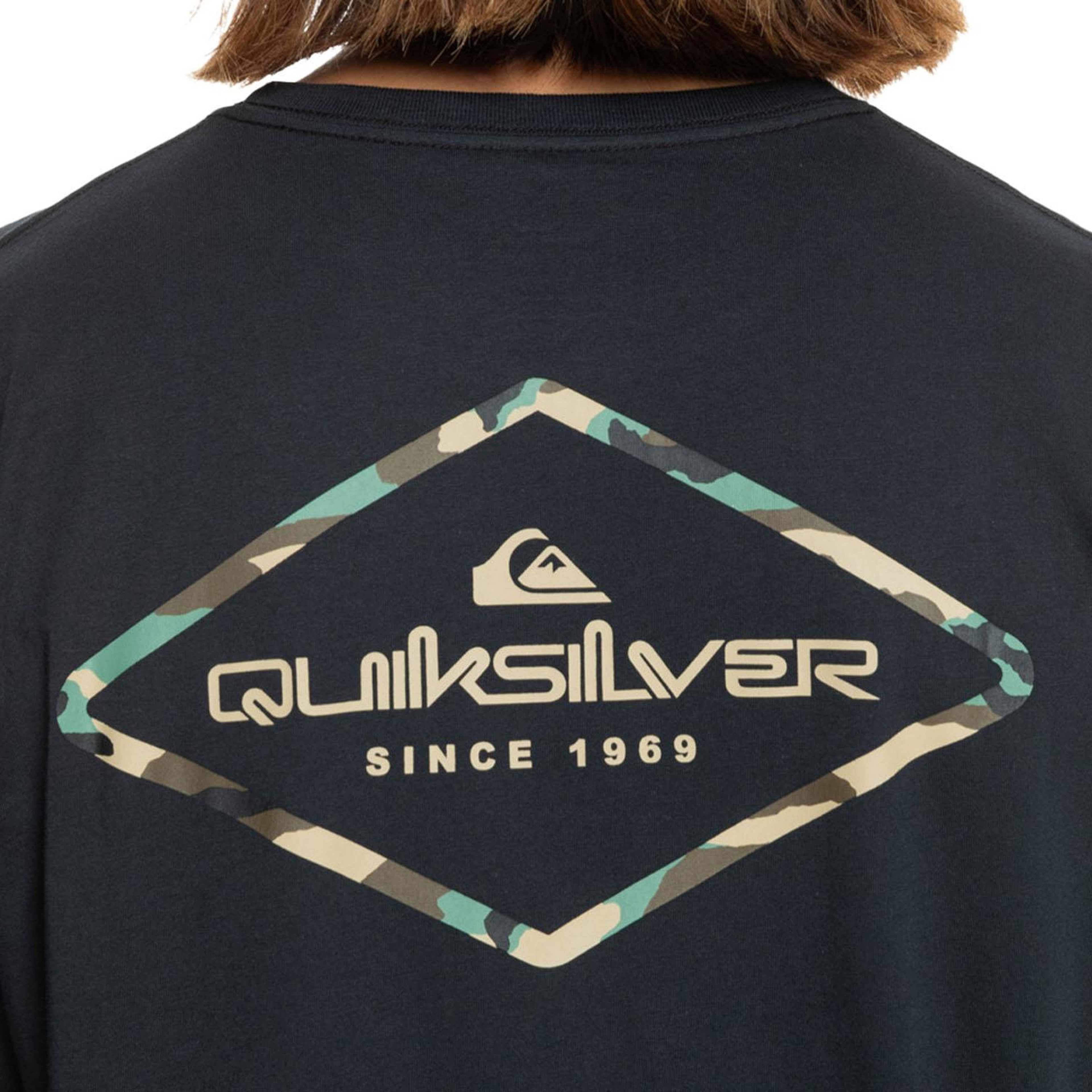 Quiksilver Omni Lock Erkek Siyah Tişört