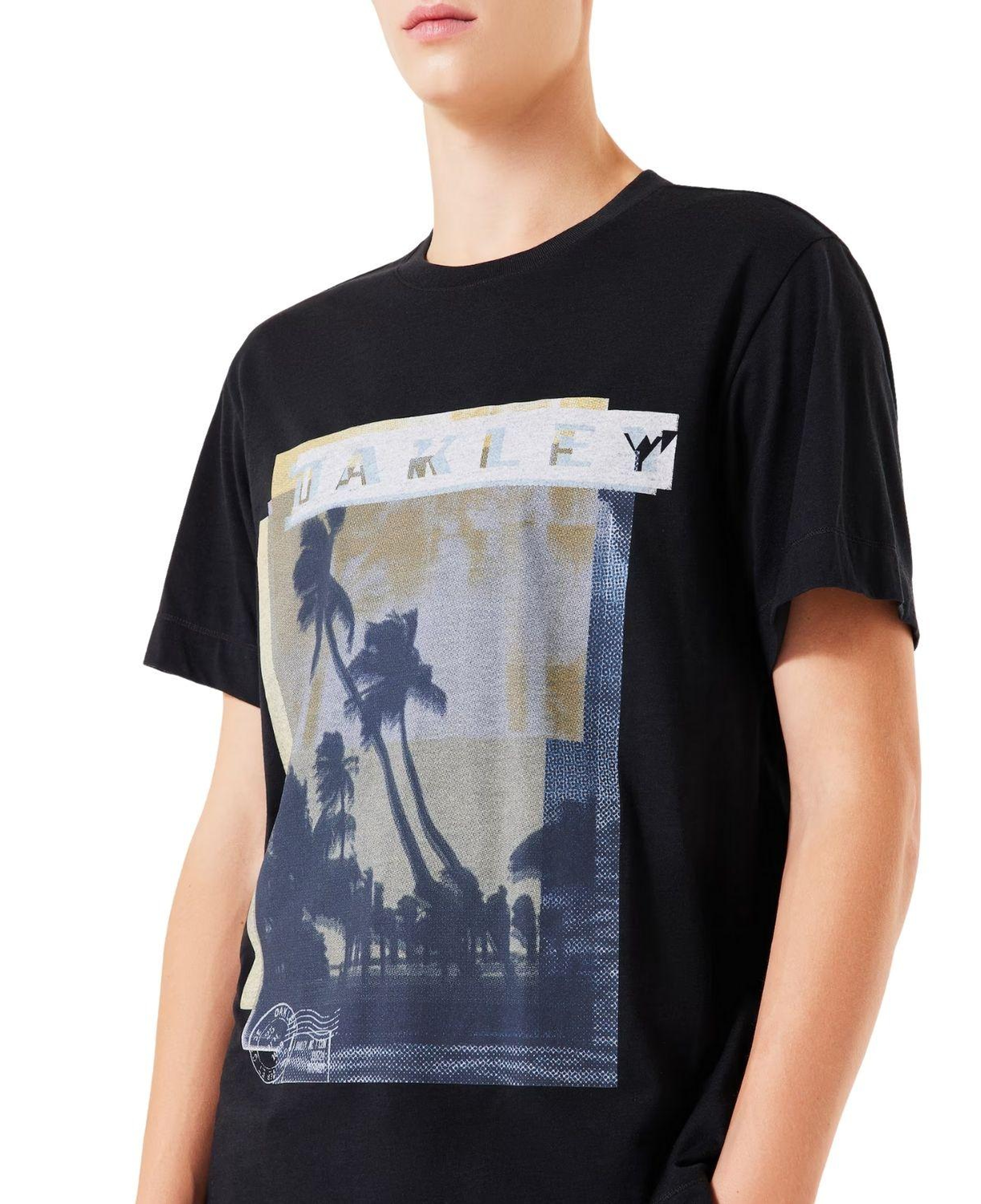 Oakley Palm Erkek Siyah Tişört