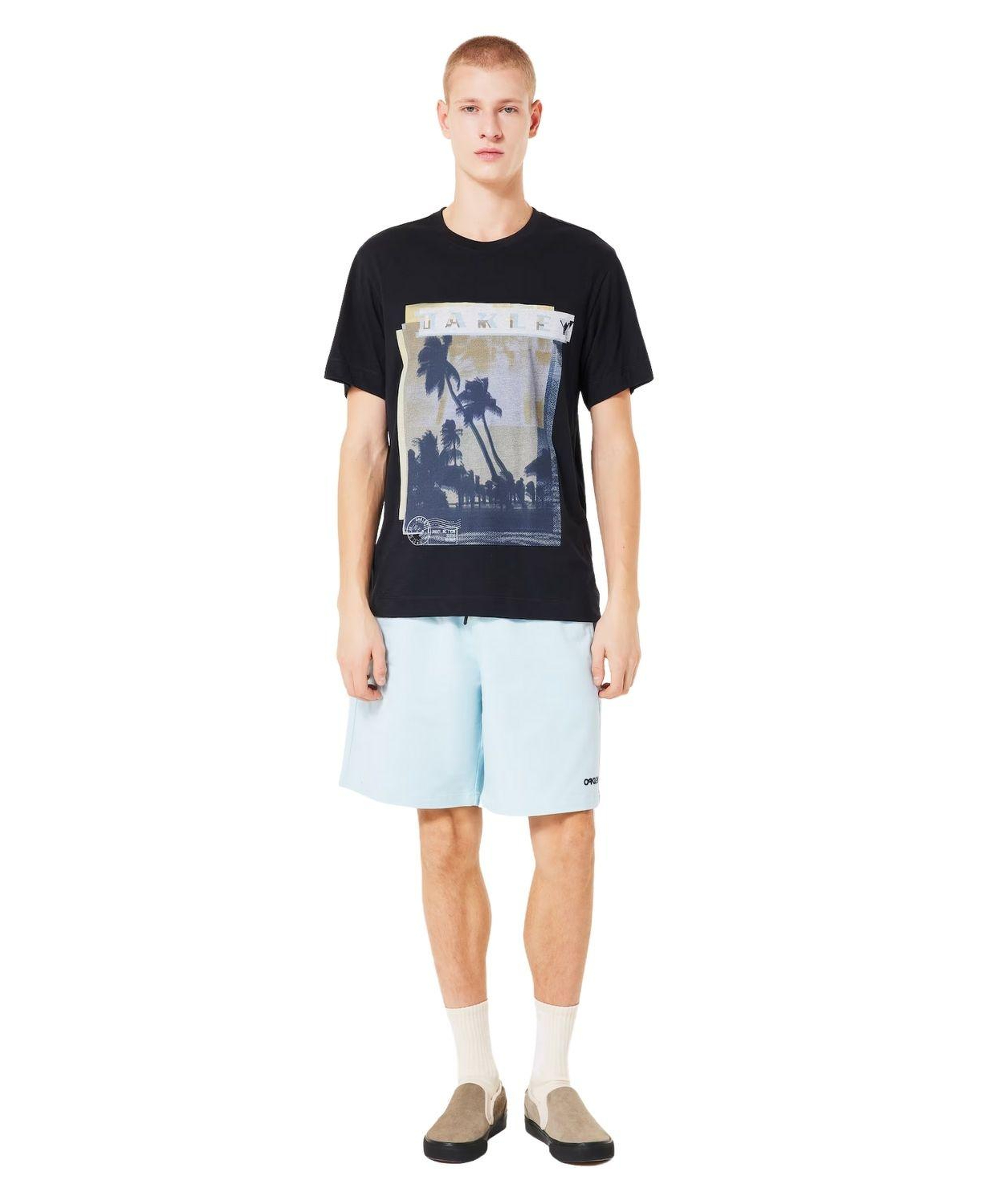 Oakley Palm Erkek Siyah Tişört