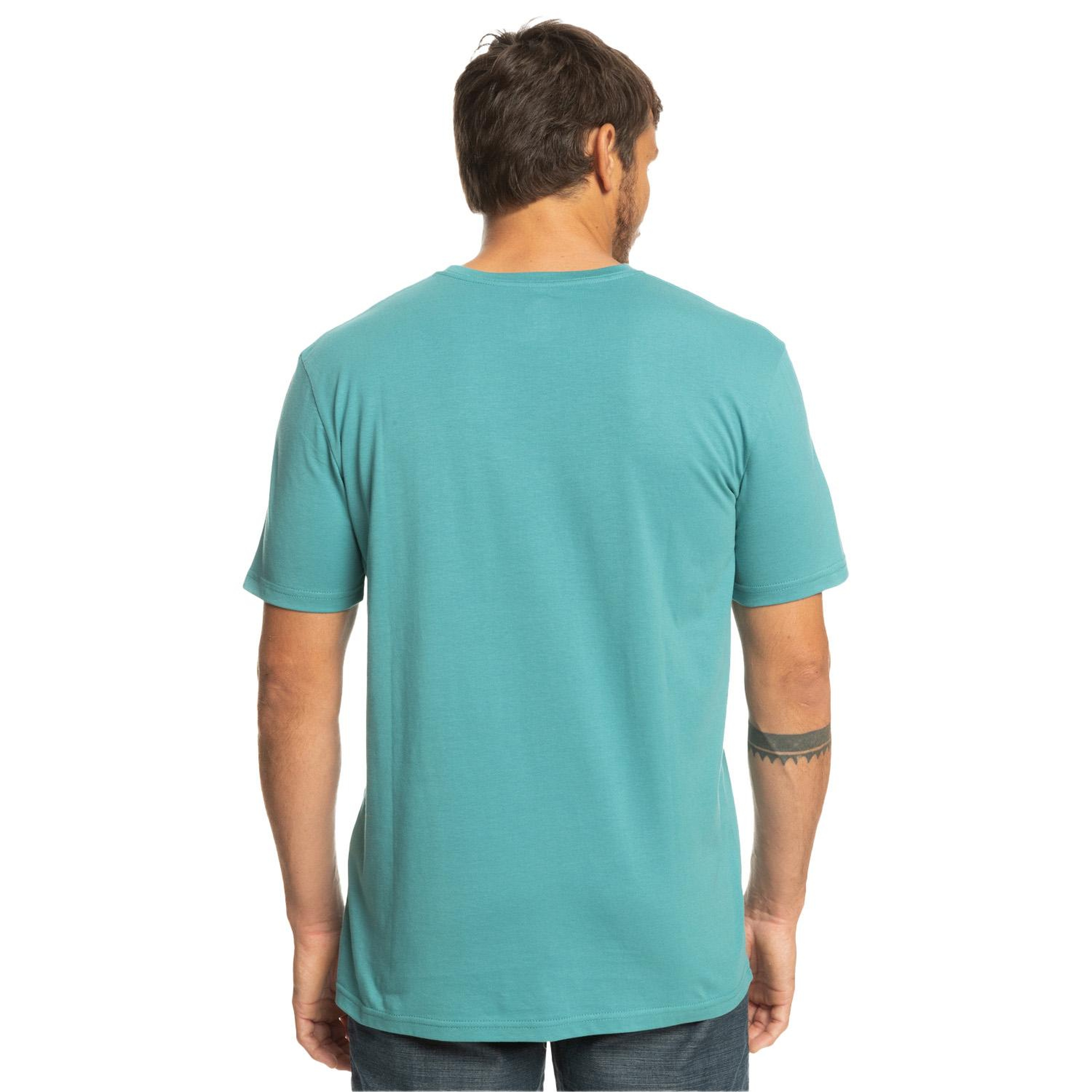 Quiksilver Complogo Erkek Mavi Tişört