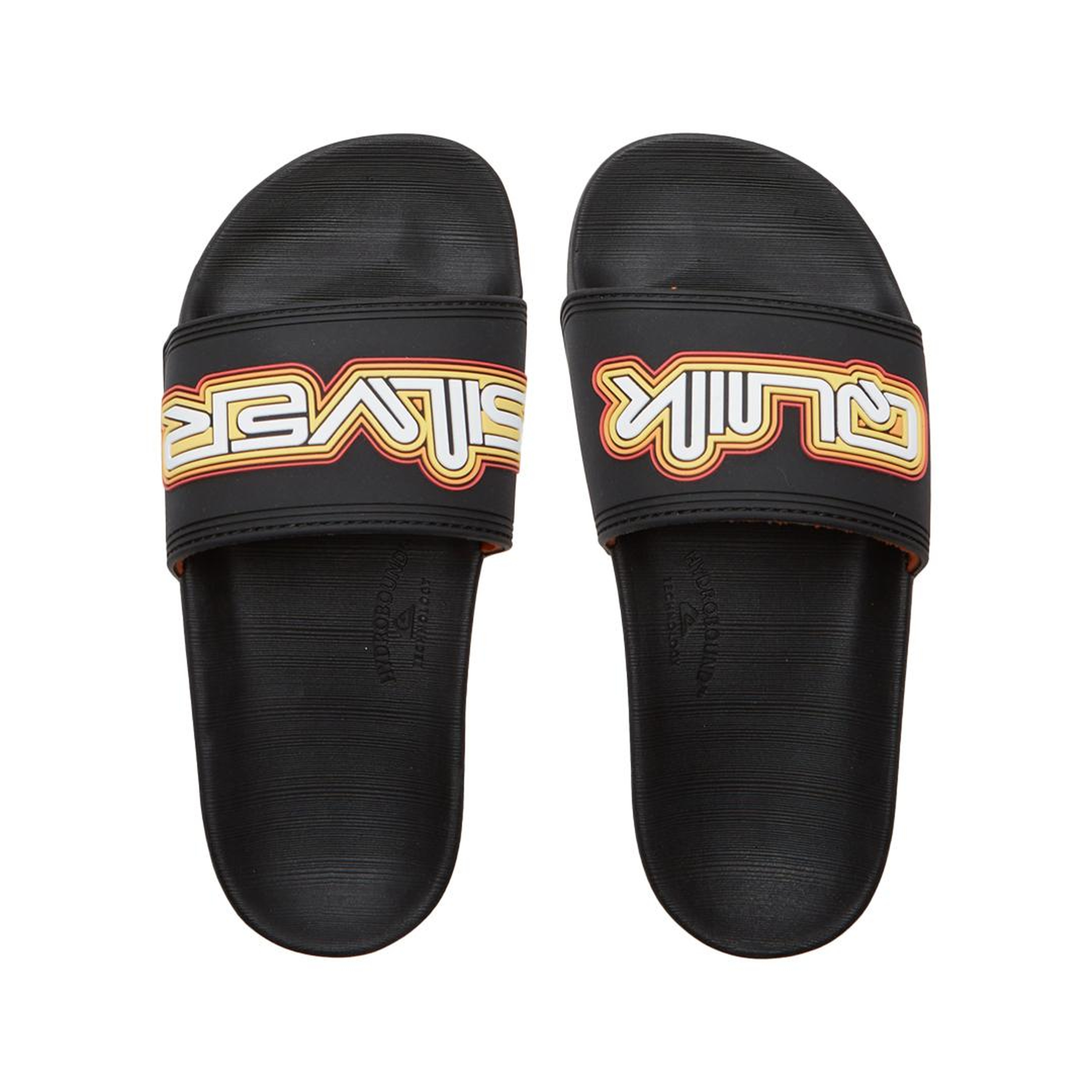Quiksilver Rivi Wordmark Slide II Youth Erkek Çocuk Siyah Terlik