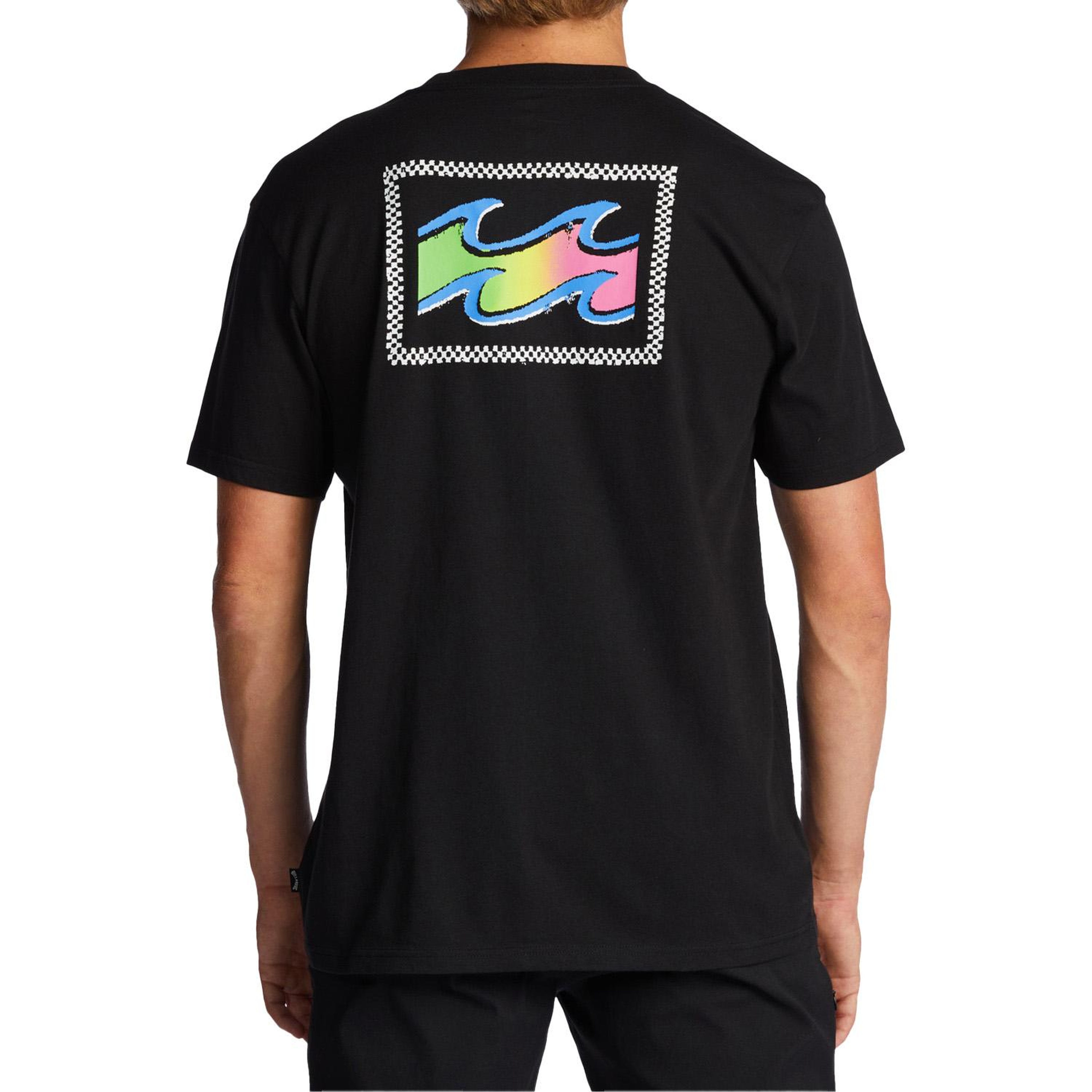 Billabong Crayon Wave Ss Erkek Siyah Tişört