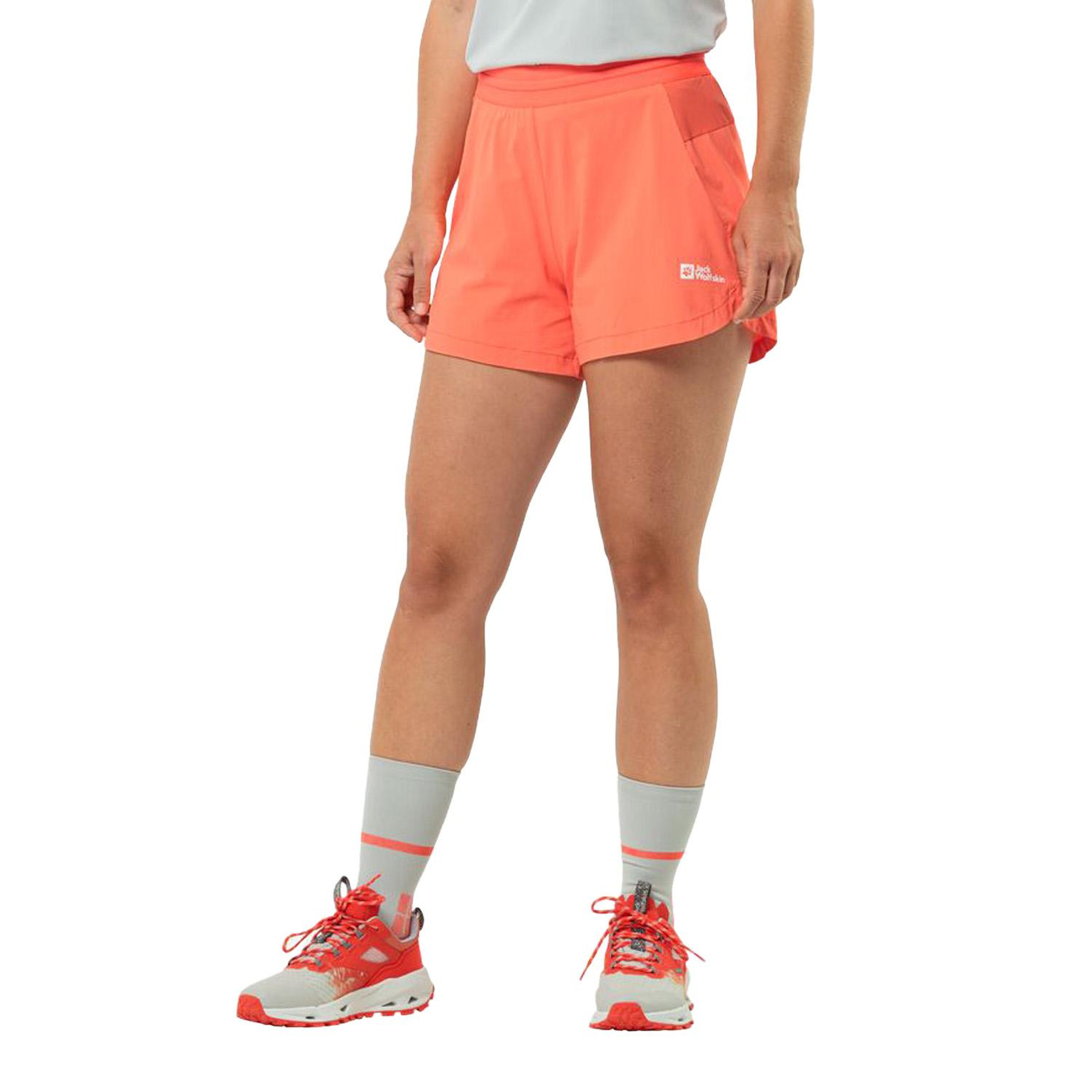 Jack Wolfskin Prelight 2in1 Shorts Kadın Sarı Etek