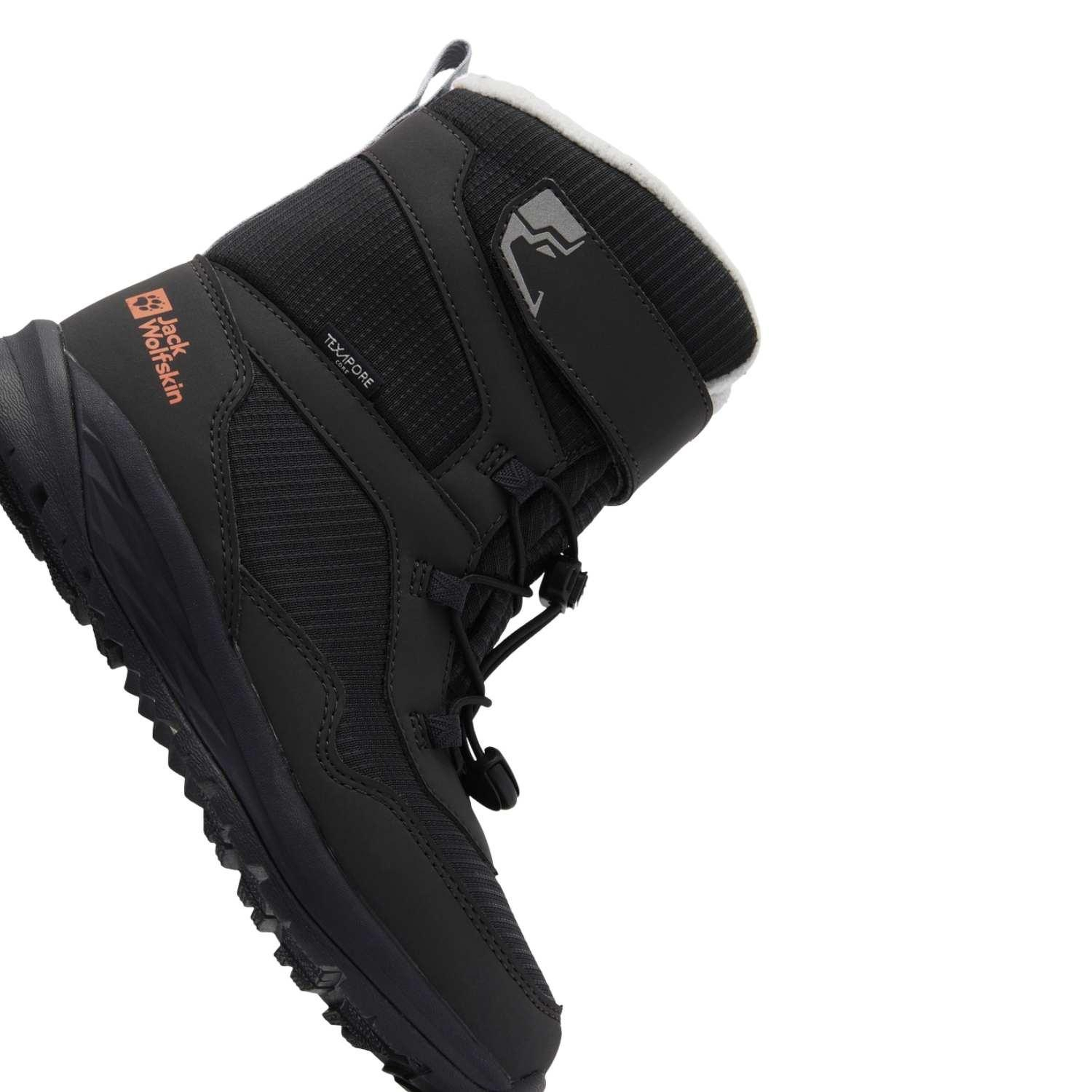 Jack Wolfskin Polar Bear-b Texapore High Vc K Unisex Çocuk Gri Bot