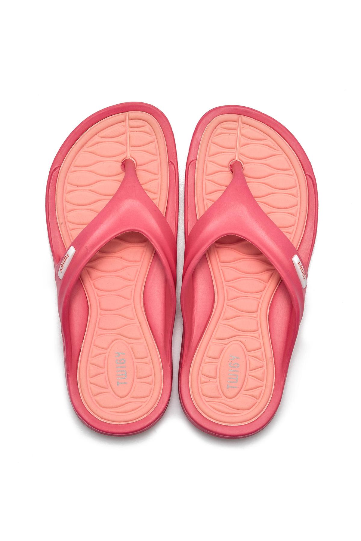 Juhu Çocuk Parmak Arası Terlik Pembe 28/35