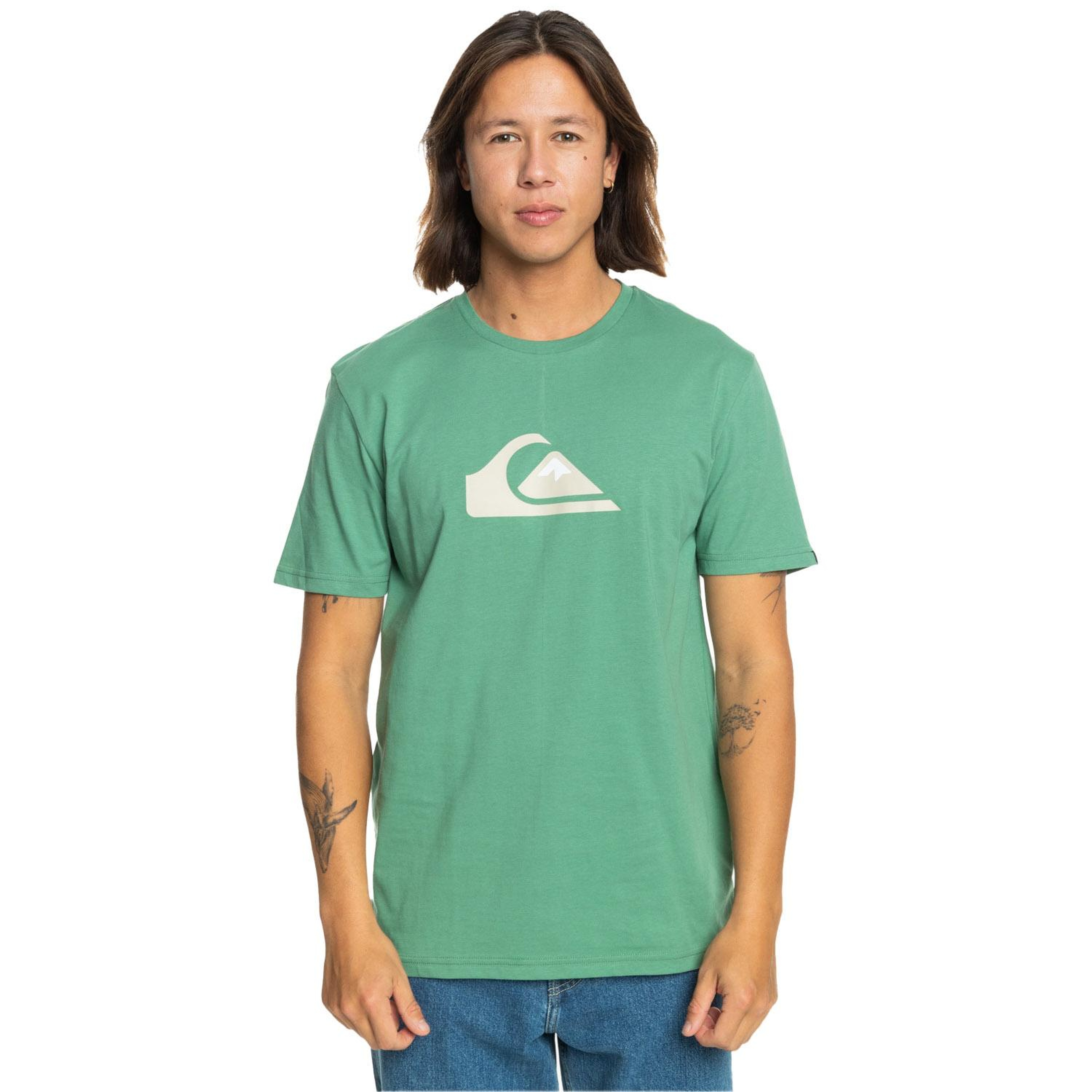 Quiksilver Comp Logo Erkek Tişört