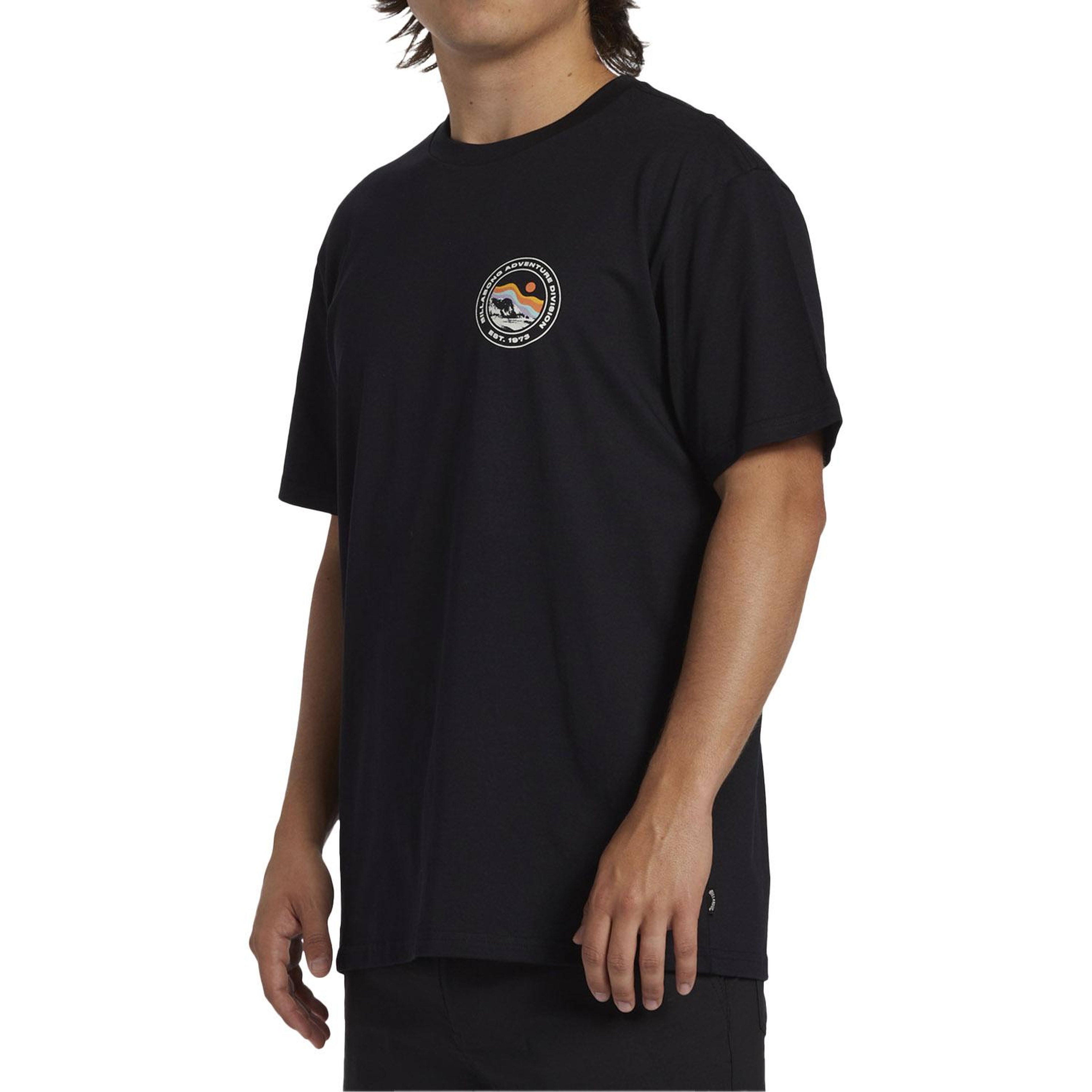 Billabong Rockies Ss Erkek Siyah Tişört