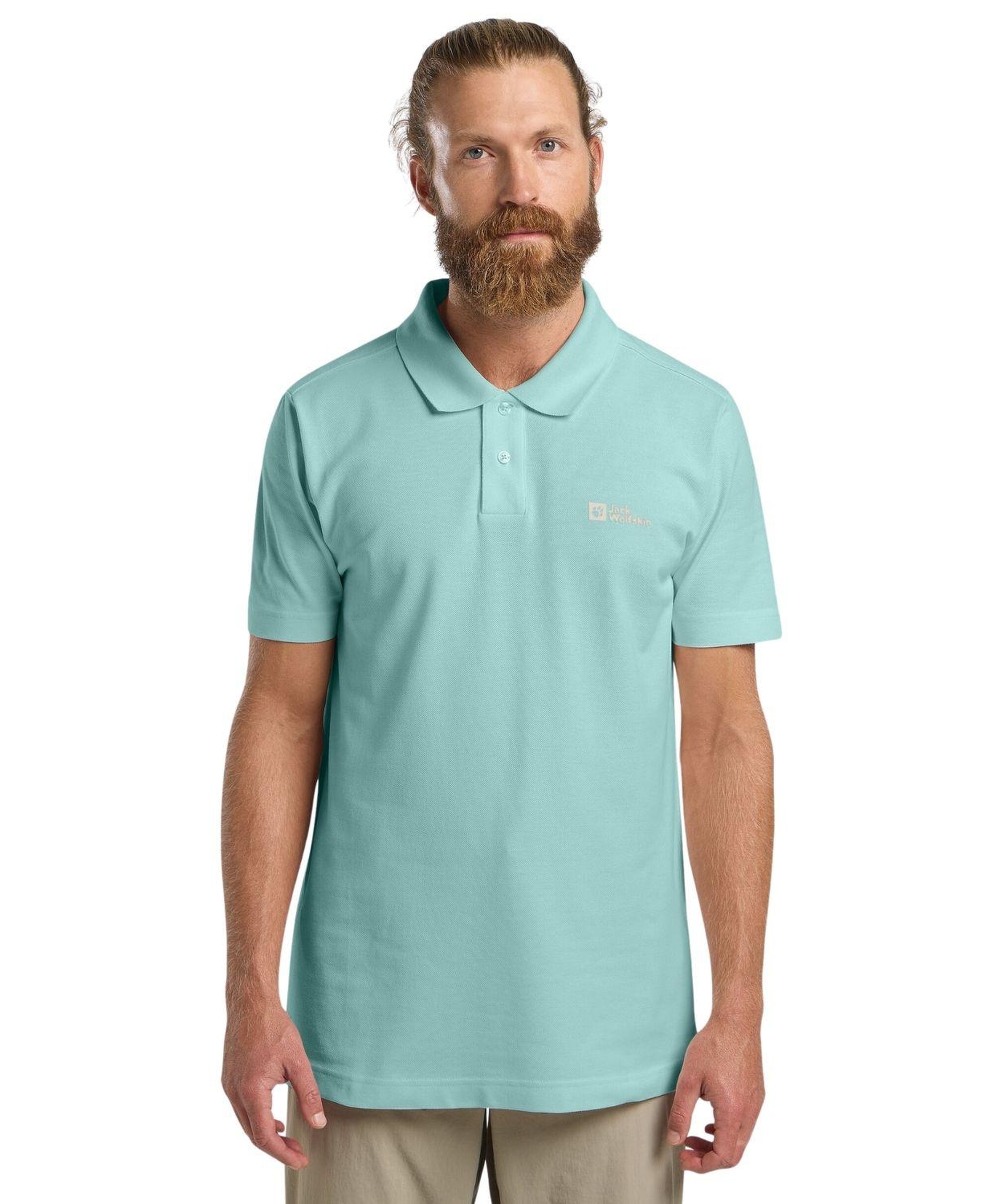 Jack Wolfskin Essential Polo Erkek Polo Tişört