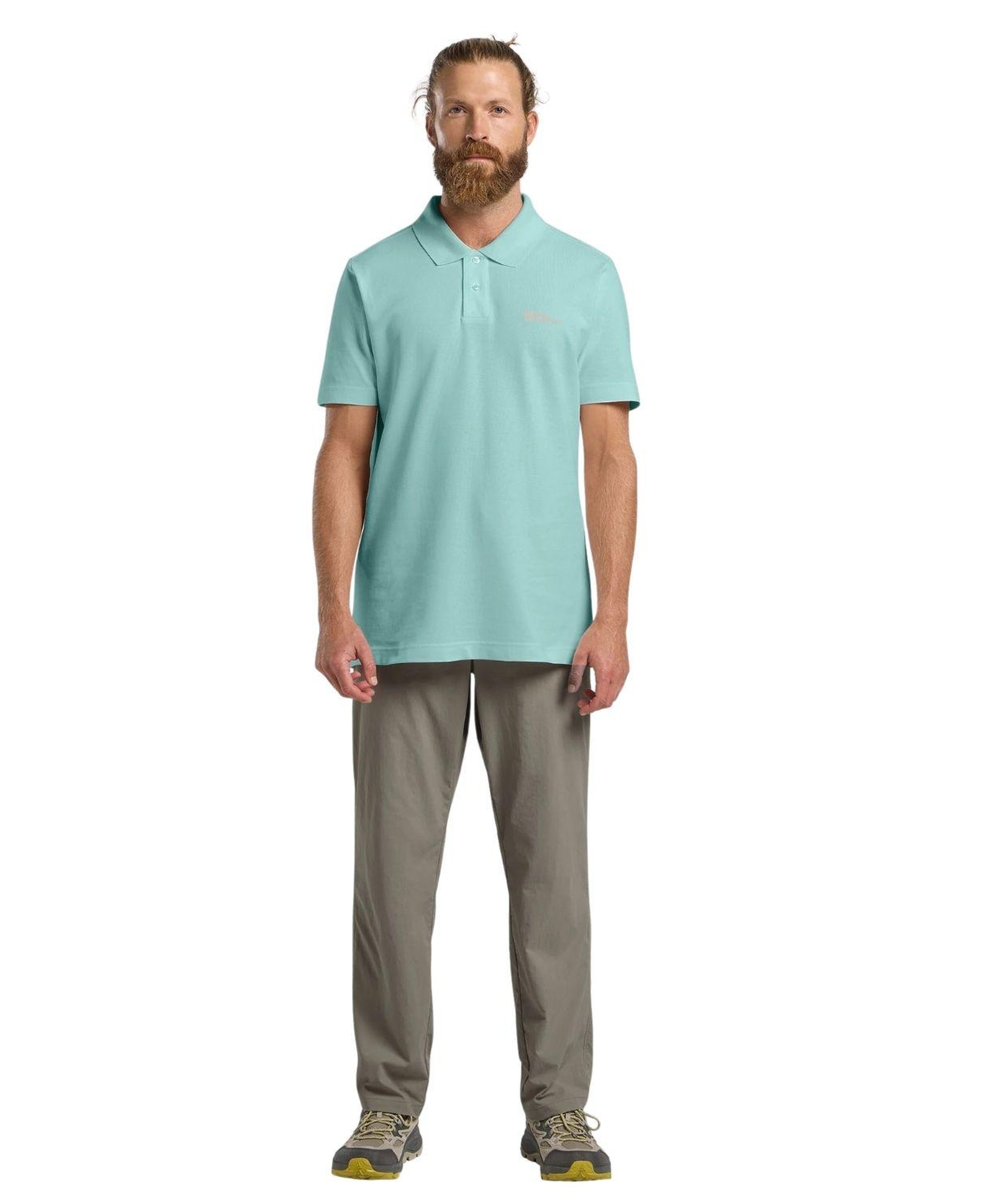 Jack Wolfskin Essential Polo Erkek Polo Tişört