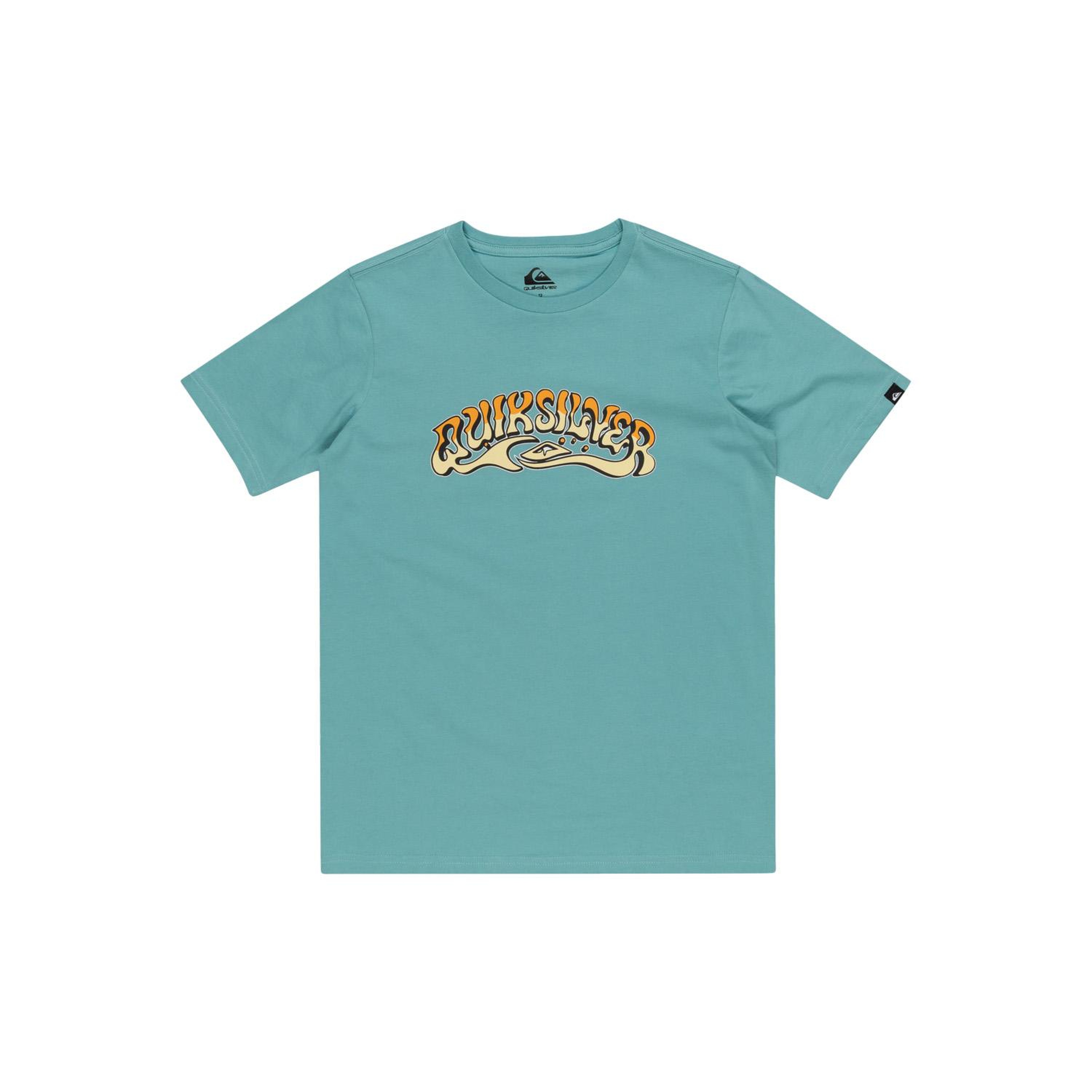 Quiksilver Bubble Arch Youth Erkek Çocuk Mavi Tişört