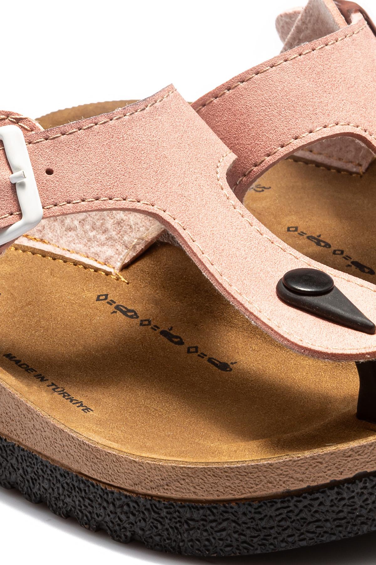 Aris Çocuk Parmak Arası Terlik Pudra 30/35