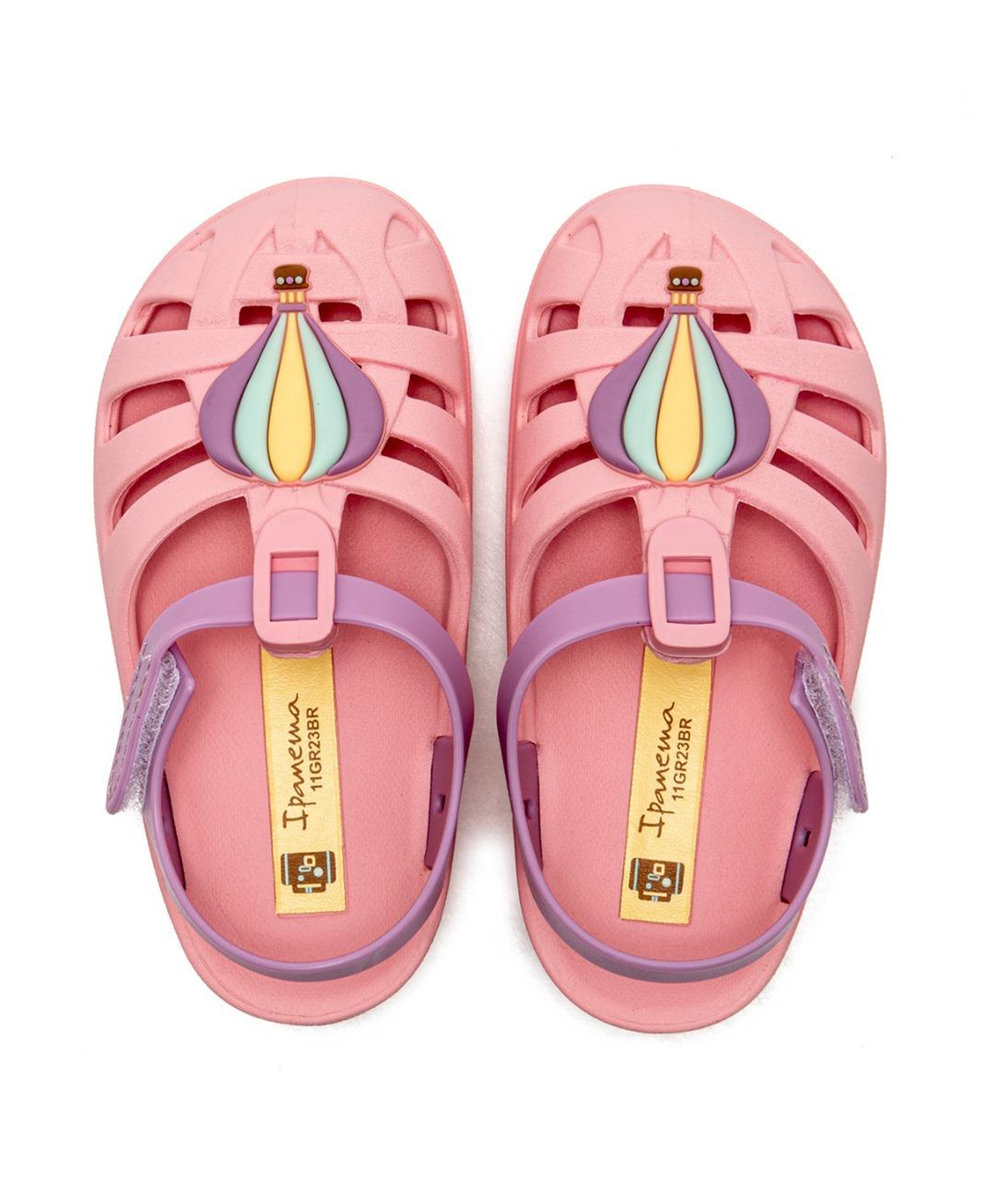 Summer Çocuk Sandalet Pembe-Lila 19/29