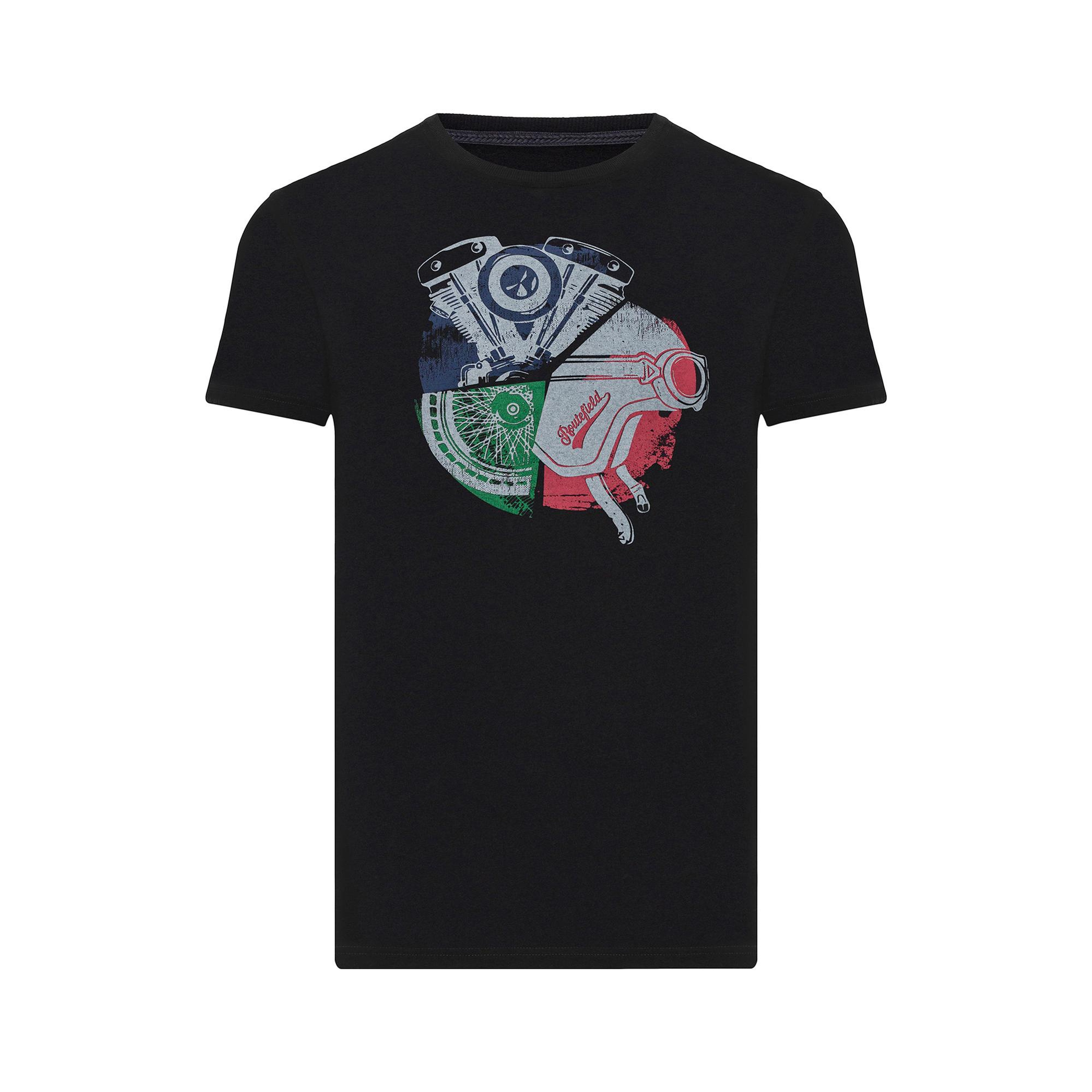 Routefield Tyre Erkek Siyah Tişört