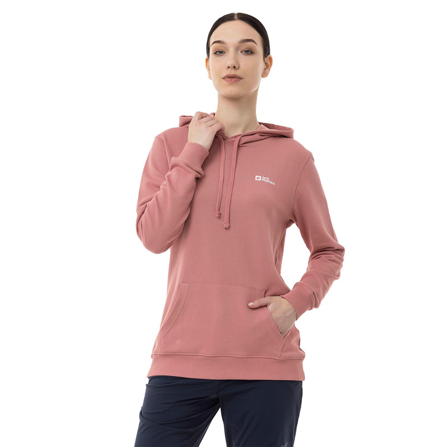 Jack Wolfskin Alice Hoody Kadın Pembe Sweatshirt