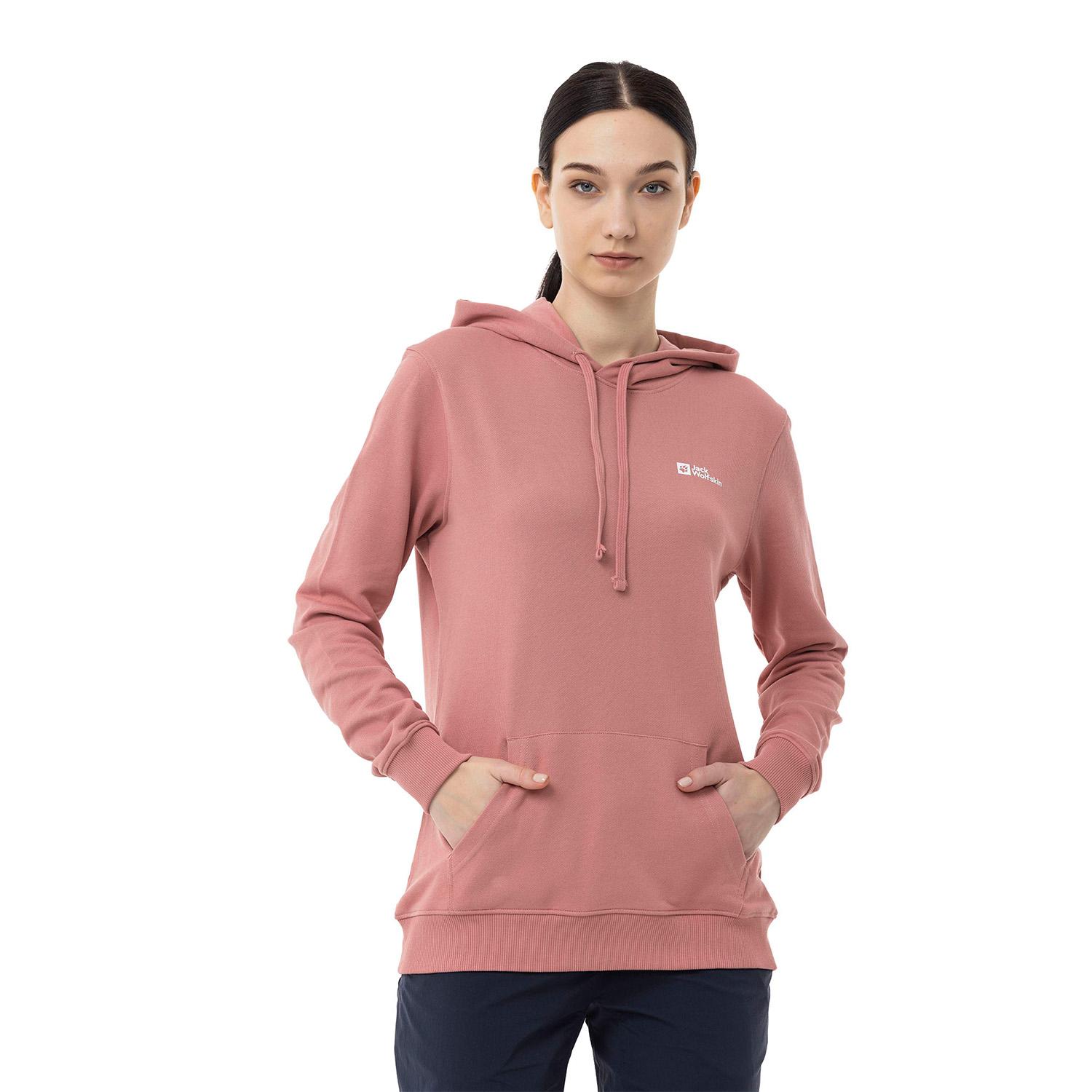 Jack Wolfskin Alice Hoody Kadın Pembe Sweatshirt