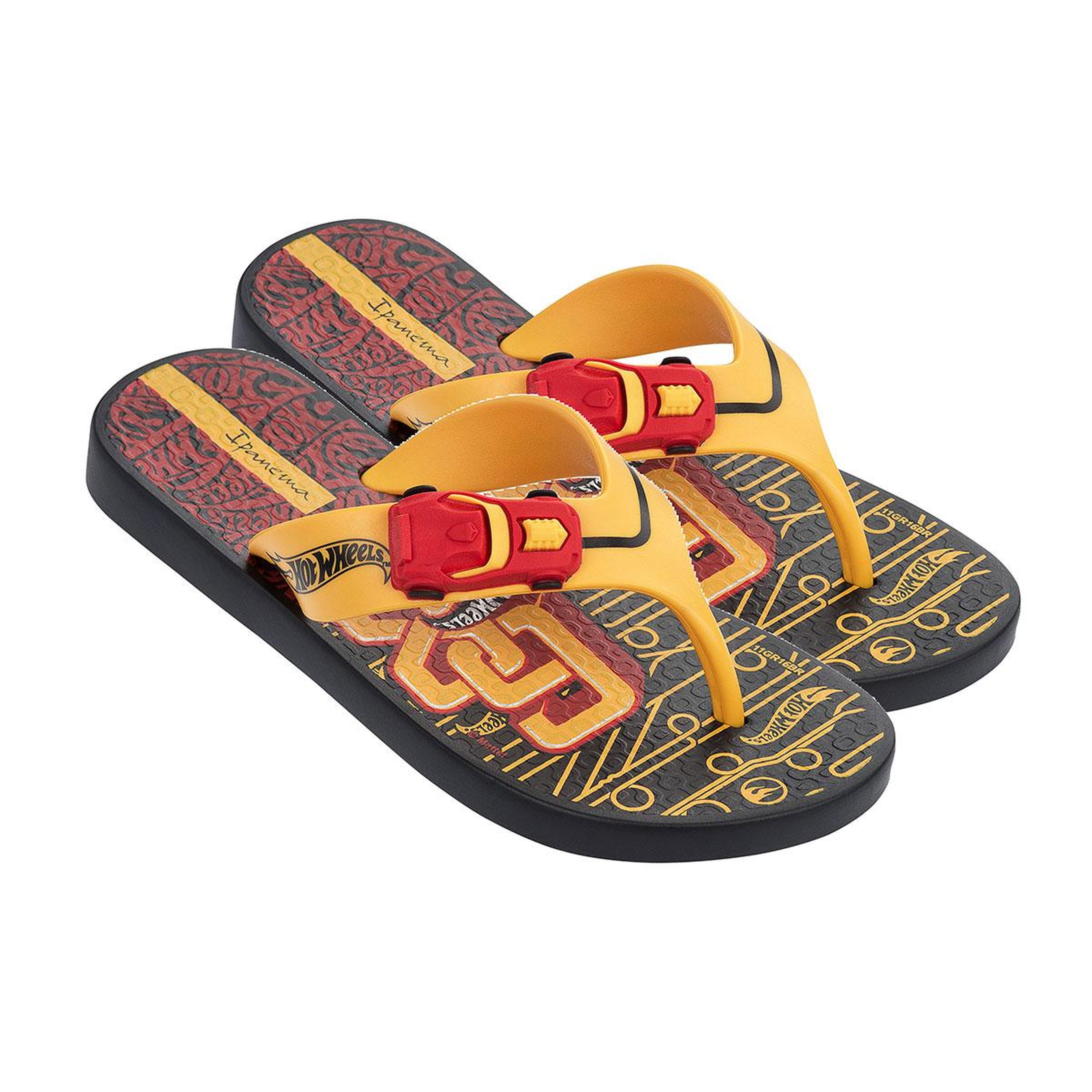 Hot Wheels Çocuk Parmak Arası Terlik Siyah  25/34