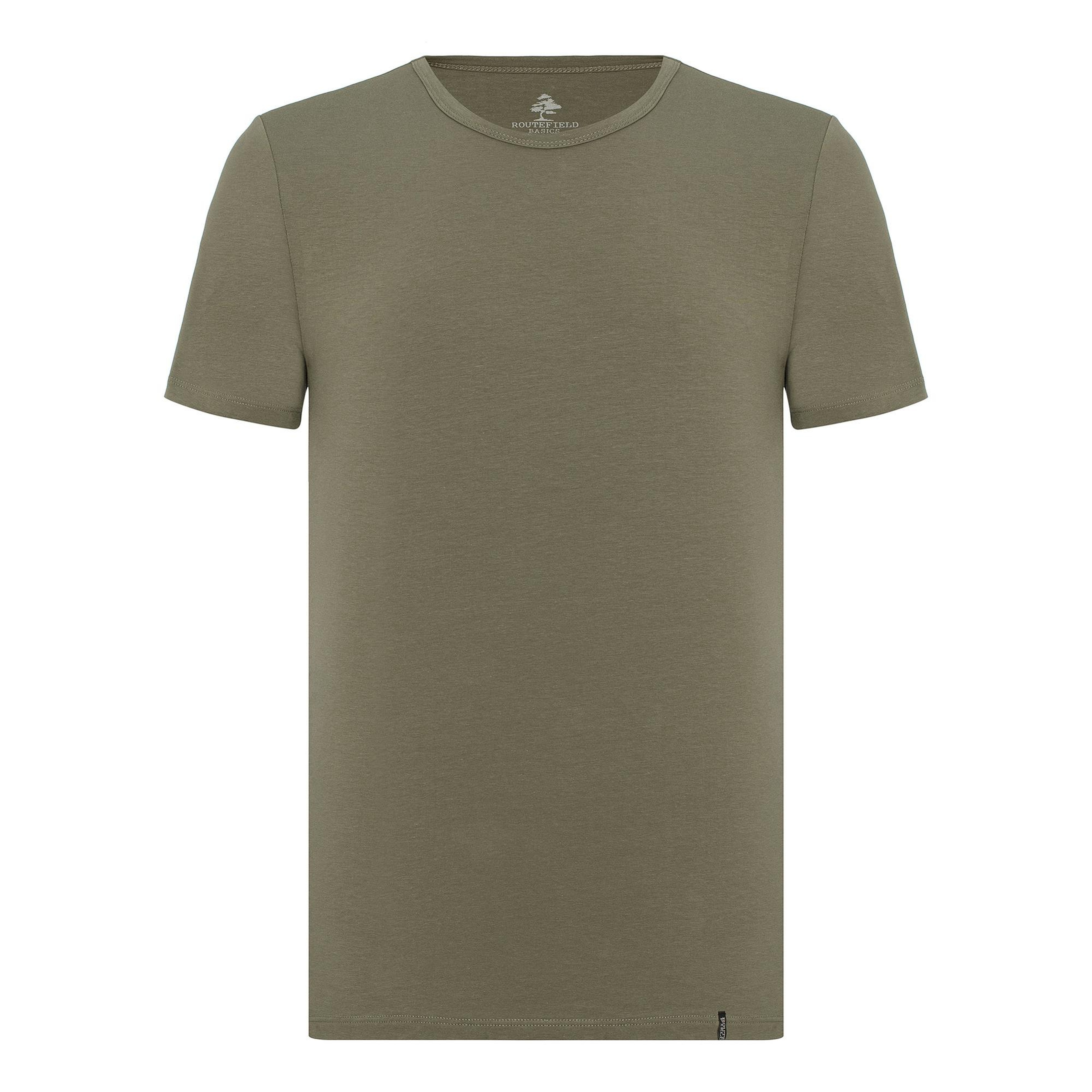 Routefield Tri Erkek Yeşil Tişört