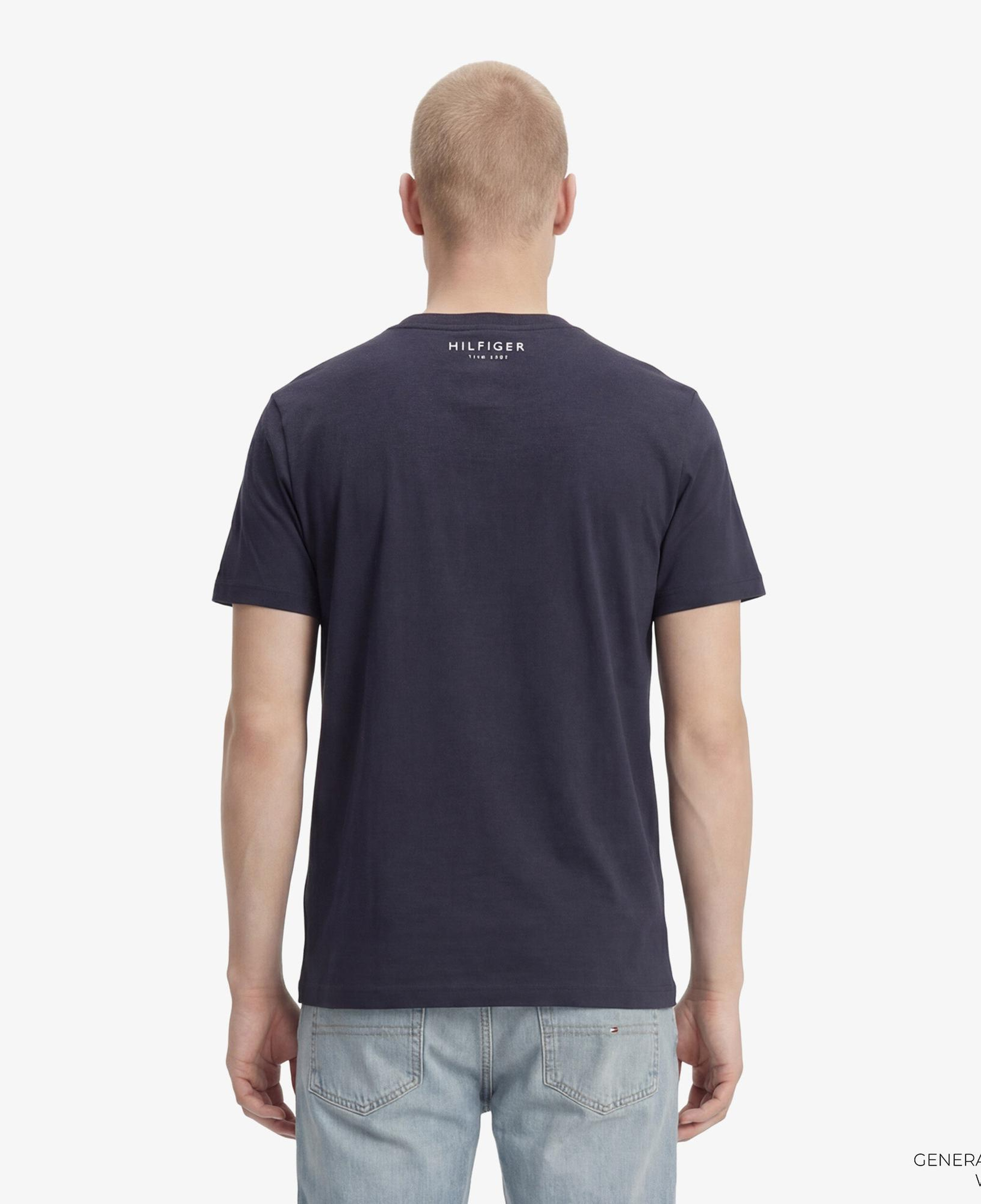 Tommy Hilfiger Brand Love Graphic Erkek Lacivert T-Shirt