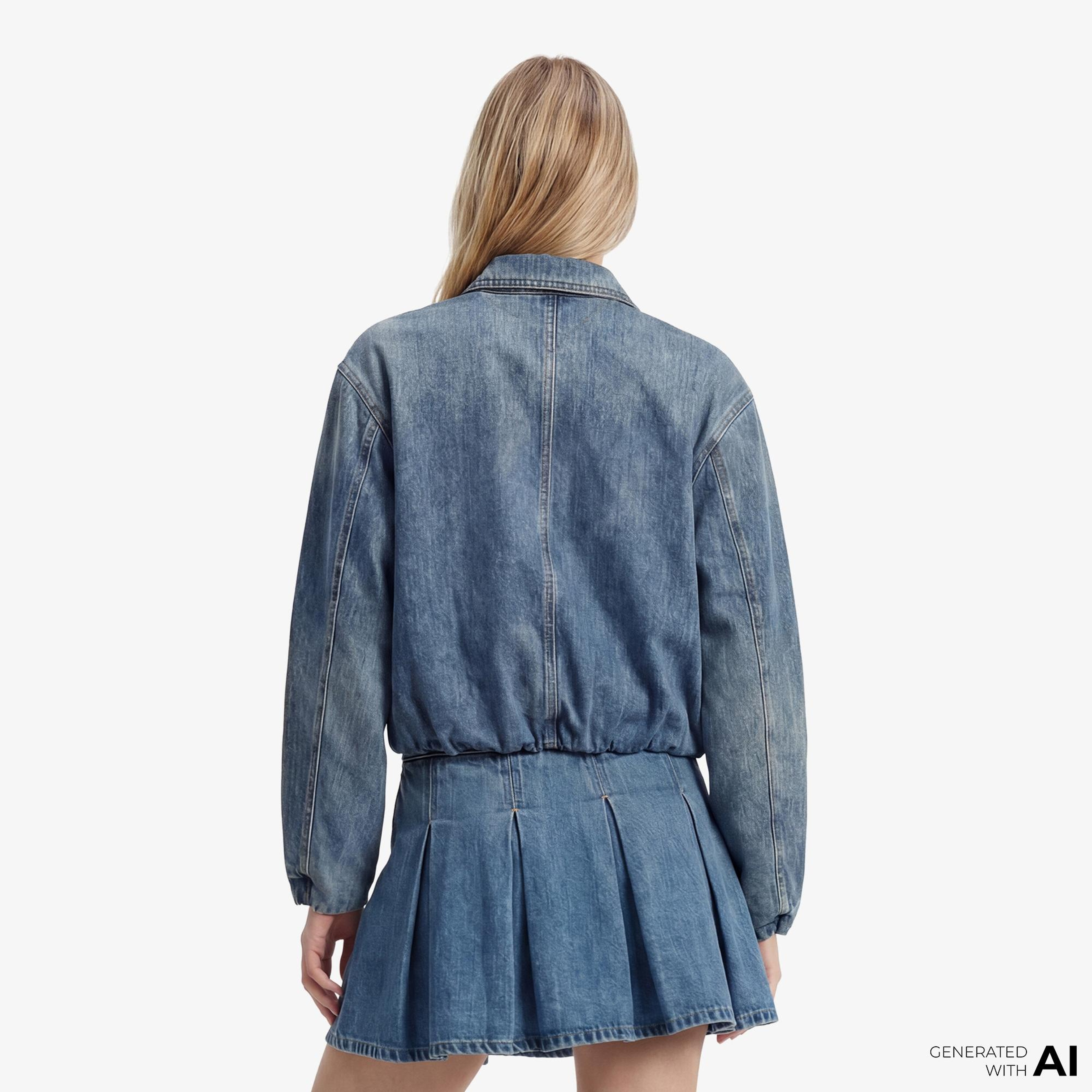 Tommy Hilfiger Outdoor Tinted Kadın Mavi Ceket