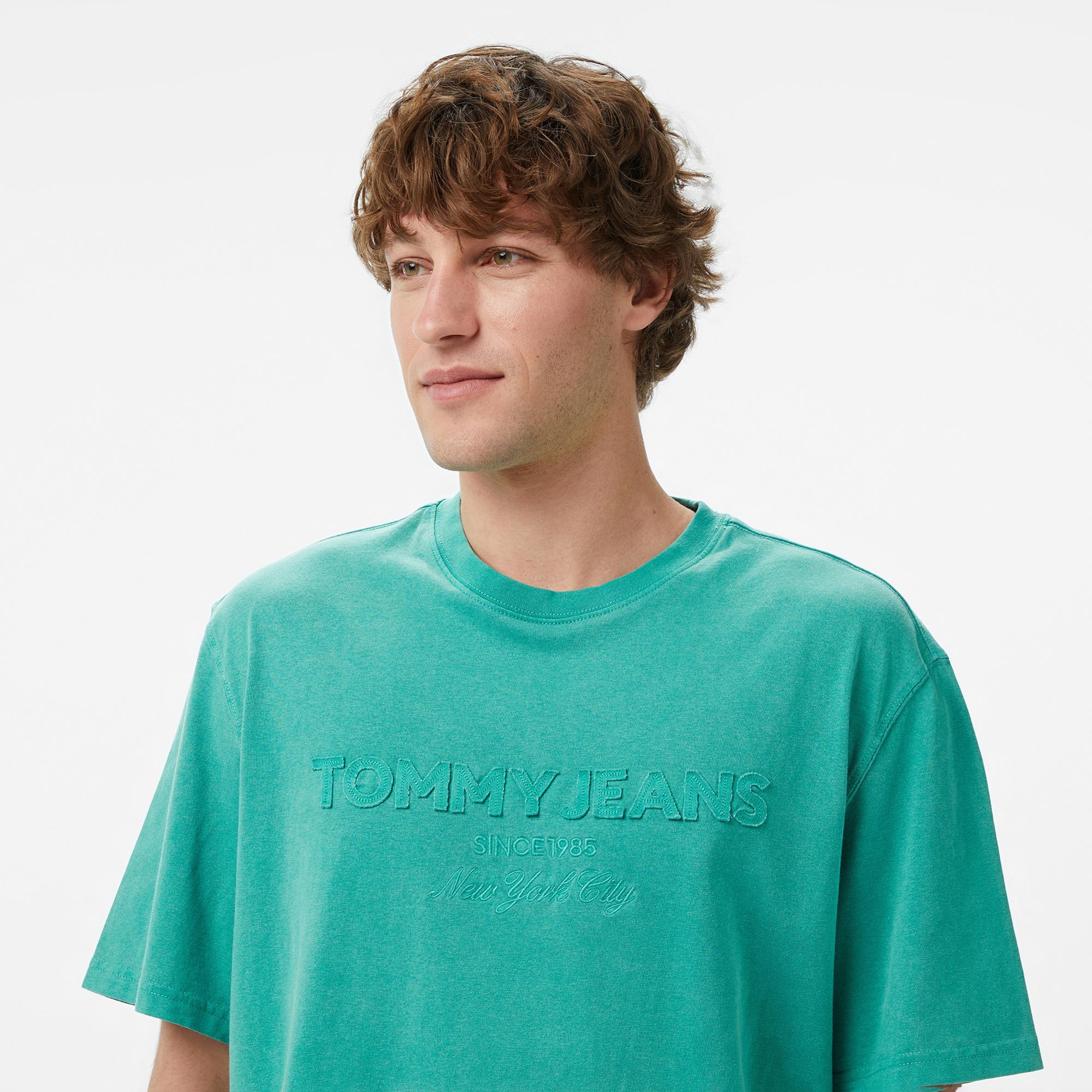 Tommy Hilfiger New Classics Erkek Yeşil T-Shirt