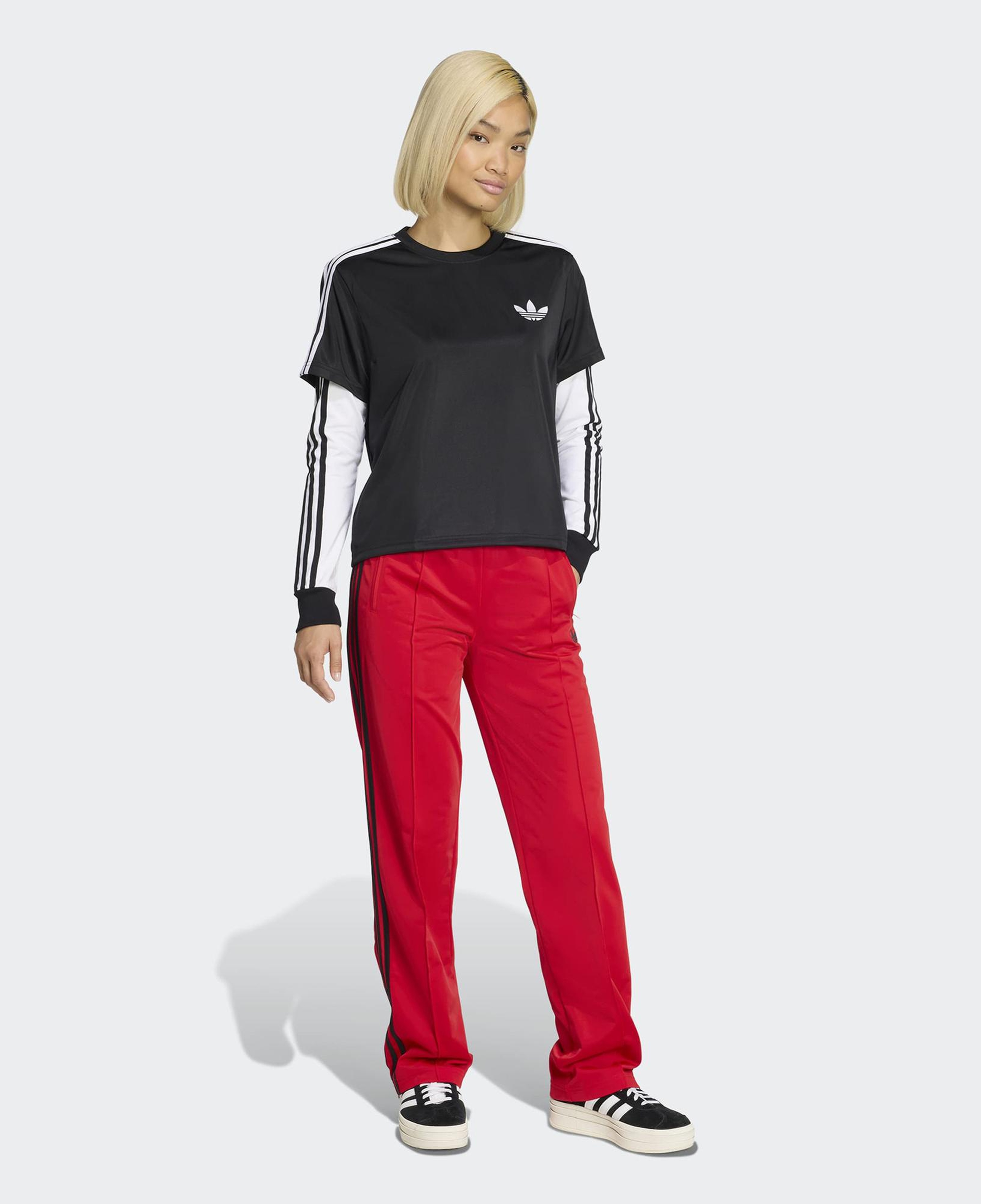 adidas Firebird Kadın Siyah T-Shirt