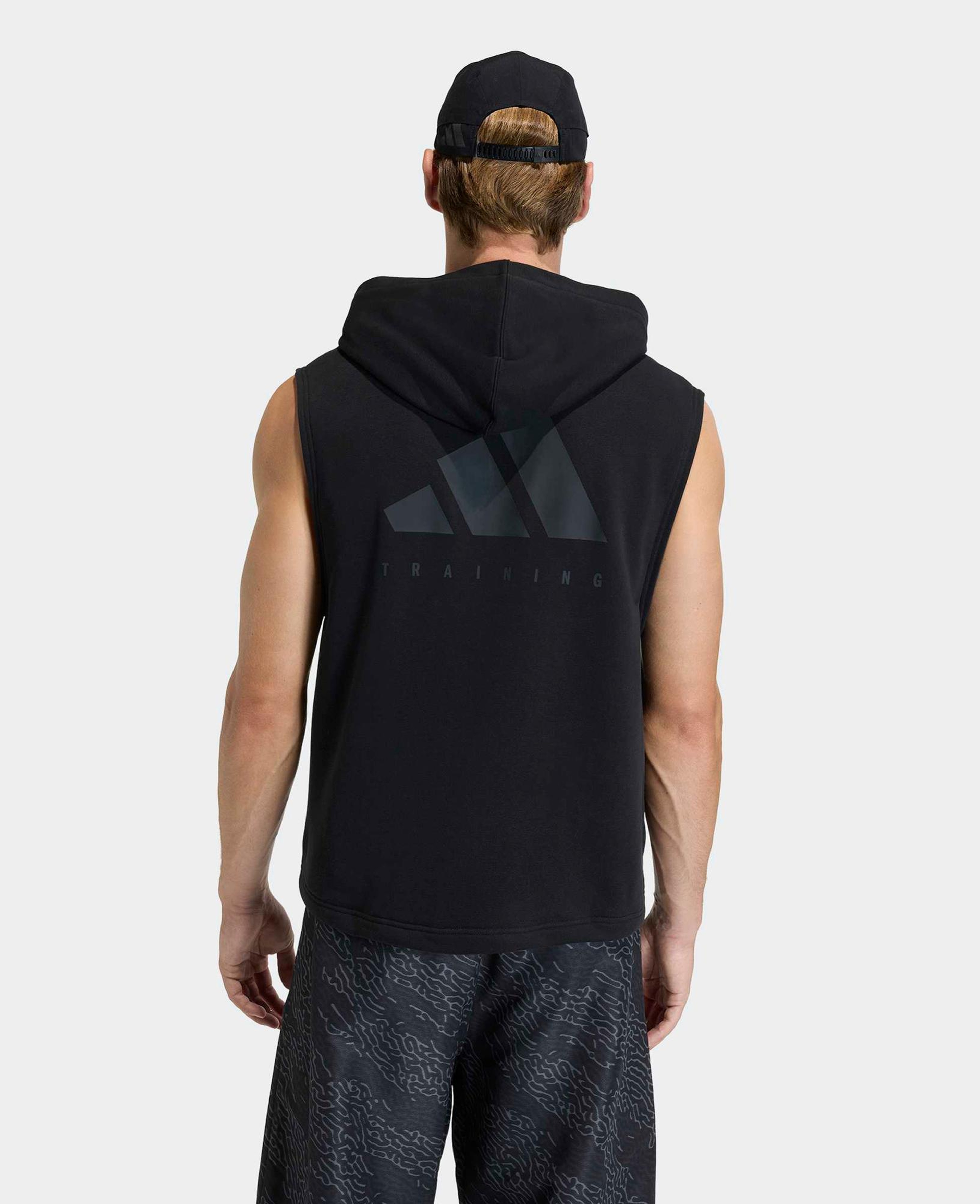 adidas Power Workout Erkek Siyah Sweatshirt