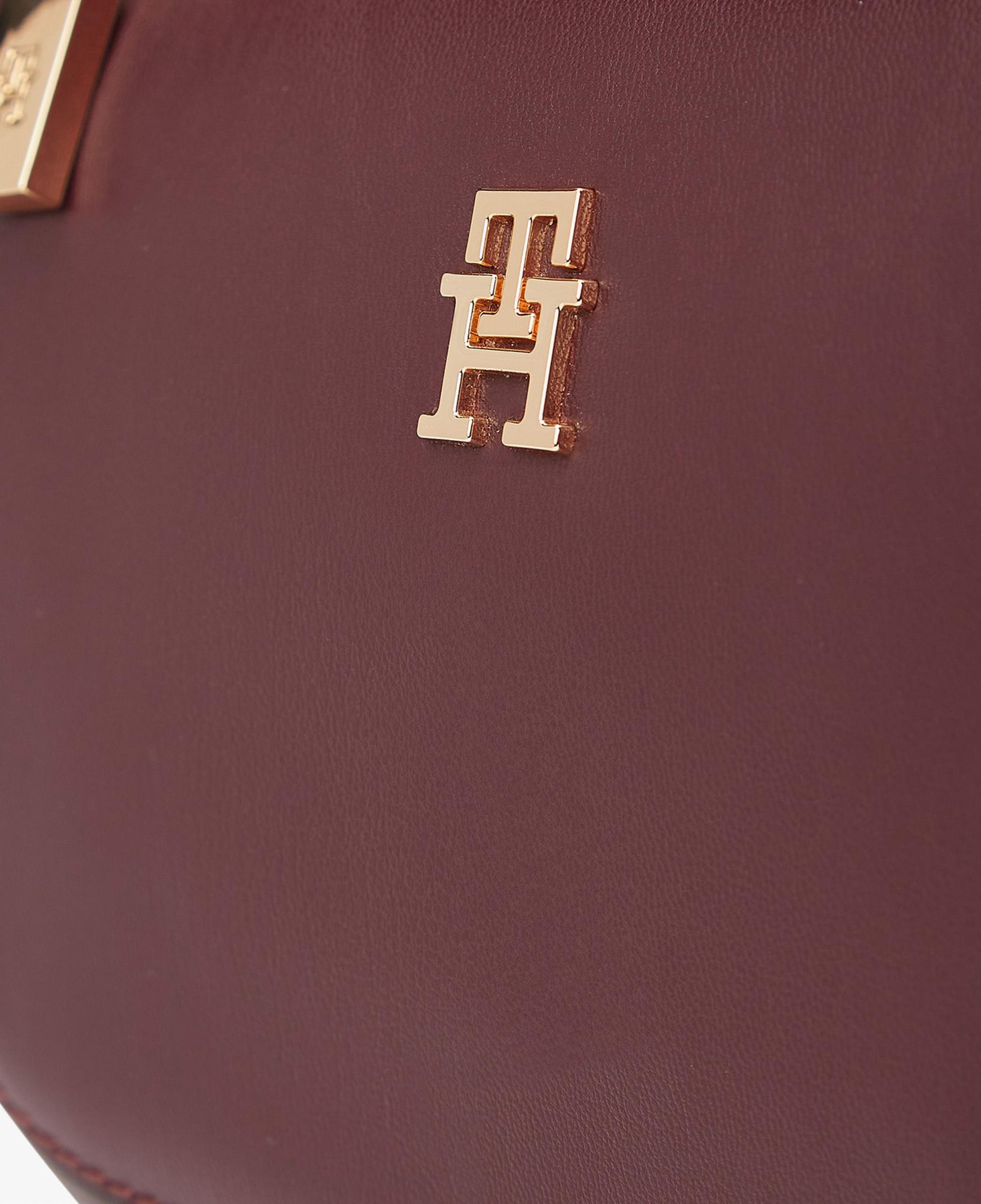 Tommy Hilfiger Glam Kadın Bordo Çapraz Çanta