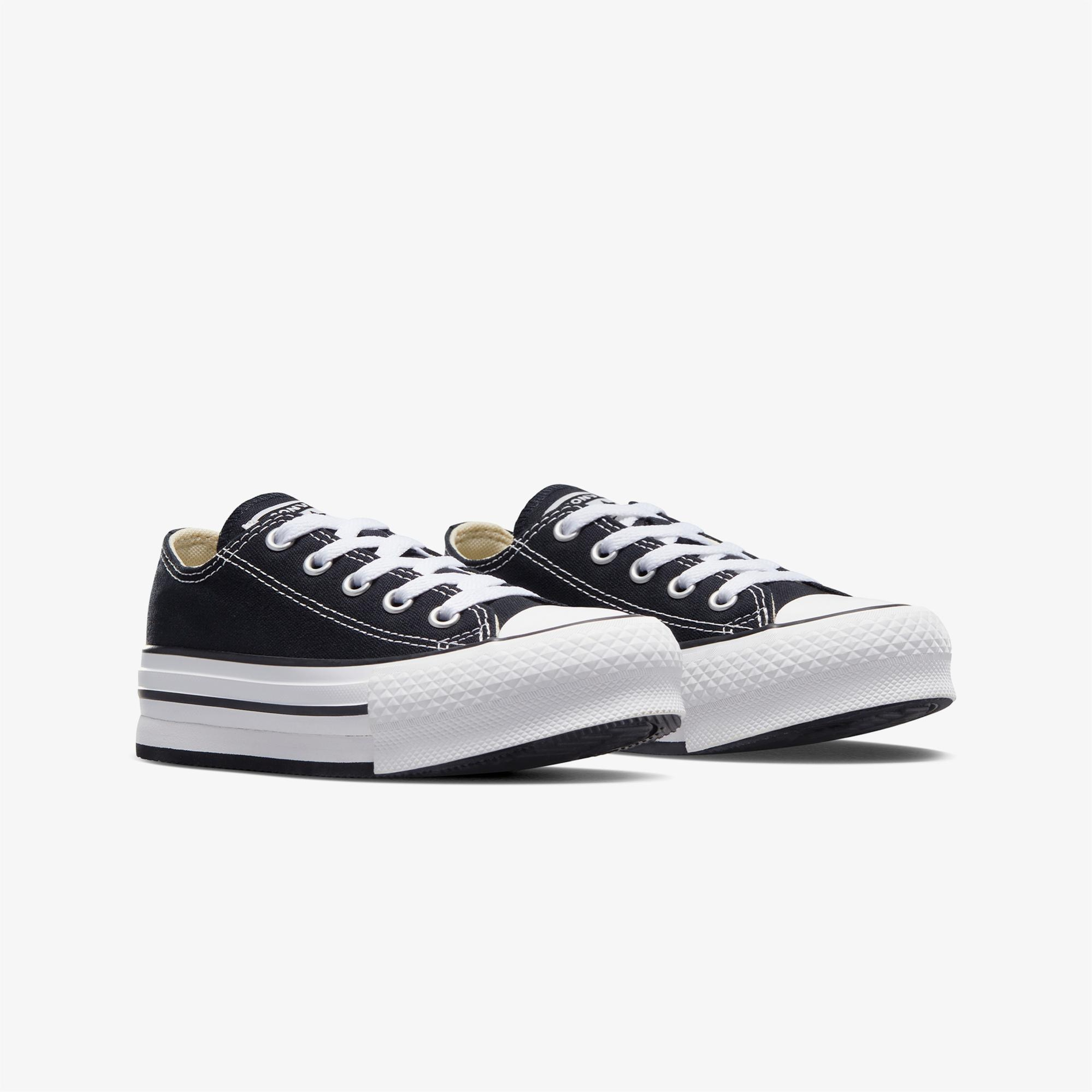 Converse Chuck Taylor All Star Eva Lift Çocuk Siyah Platform Sneaker