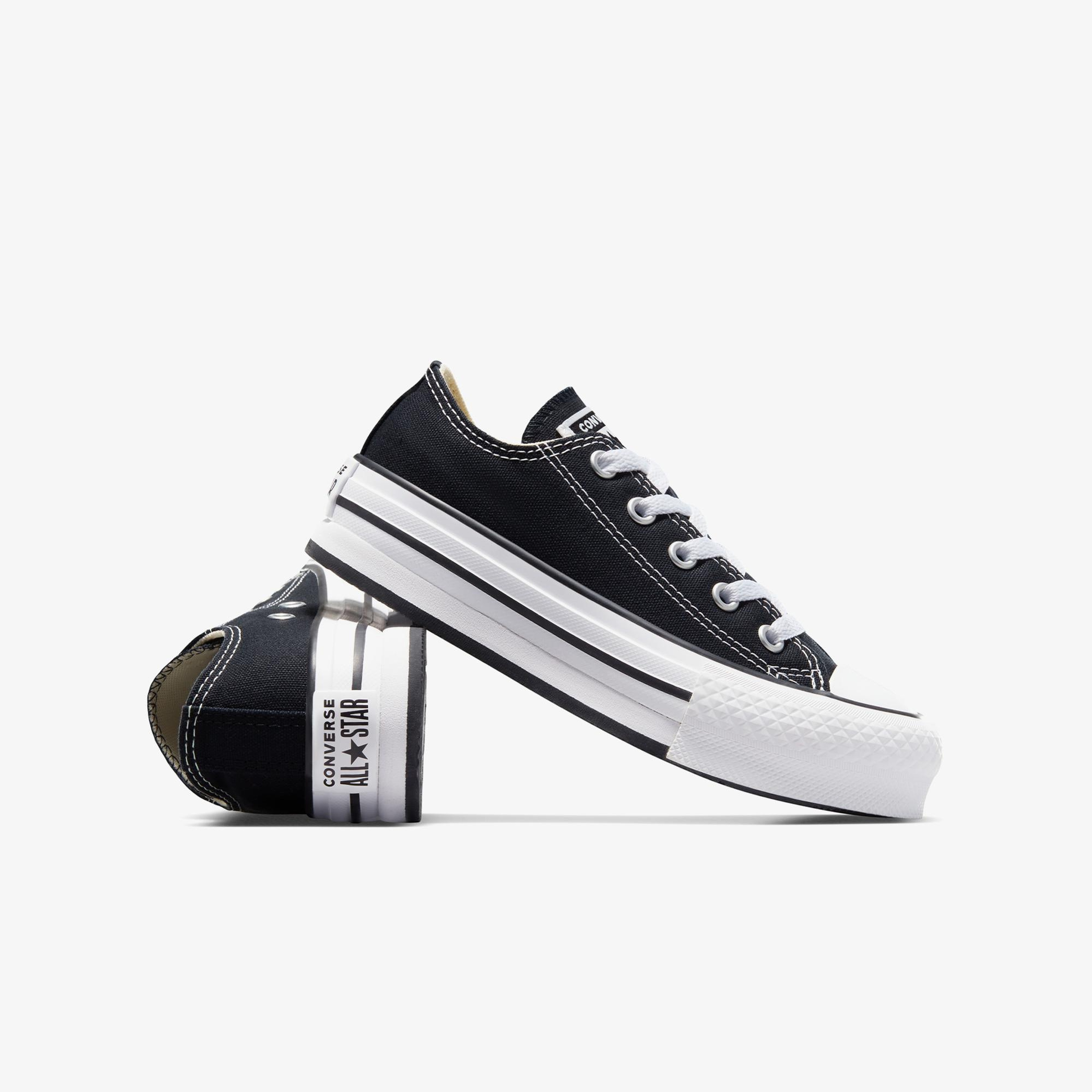 Converse Chuck Taylor All Star Eva Lift Çocuk Siyah Platform Sneaker