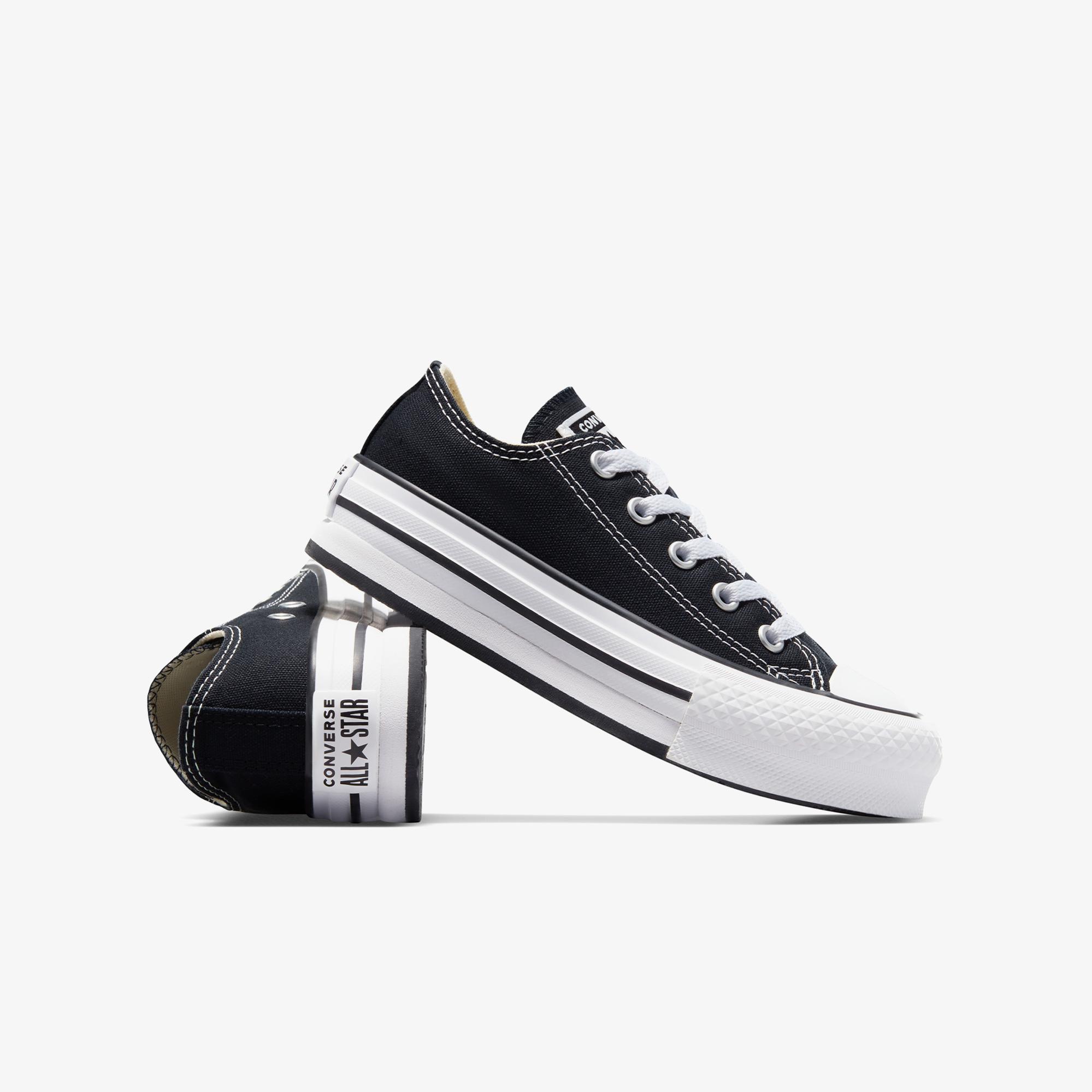 Converse Chuck Taylor All Star Eva Lift Çocuk Siyah Platform Sneaker