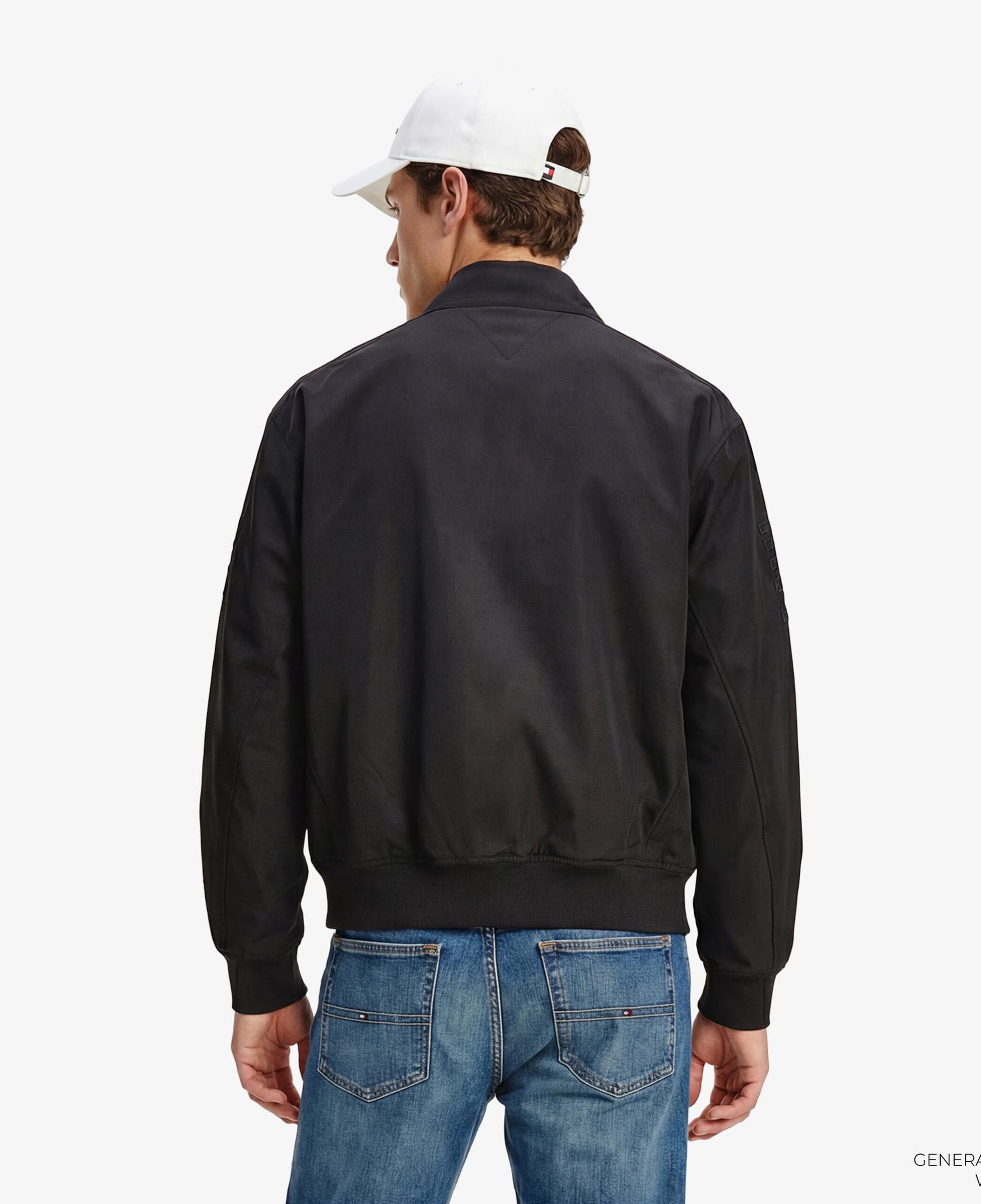 Tommy Hilfiger Moto Pack Erkek Siyah Ceket