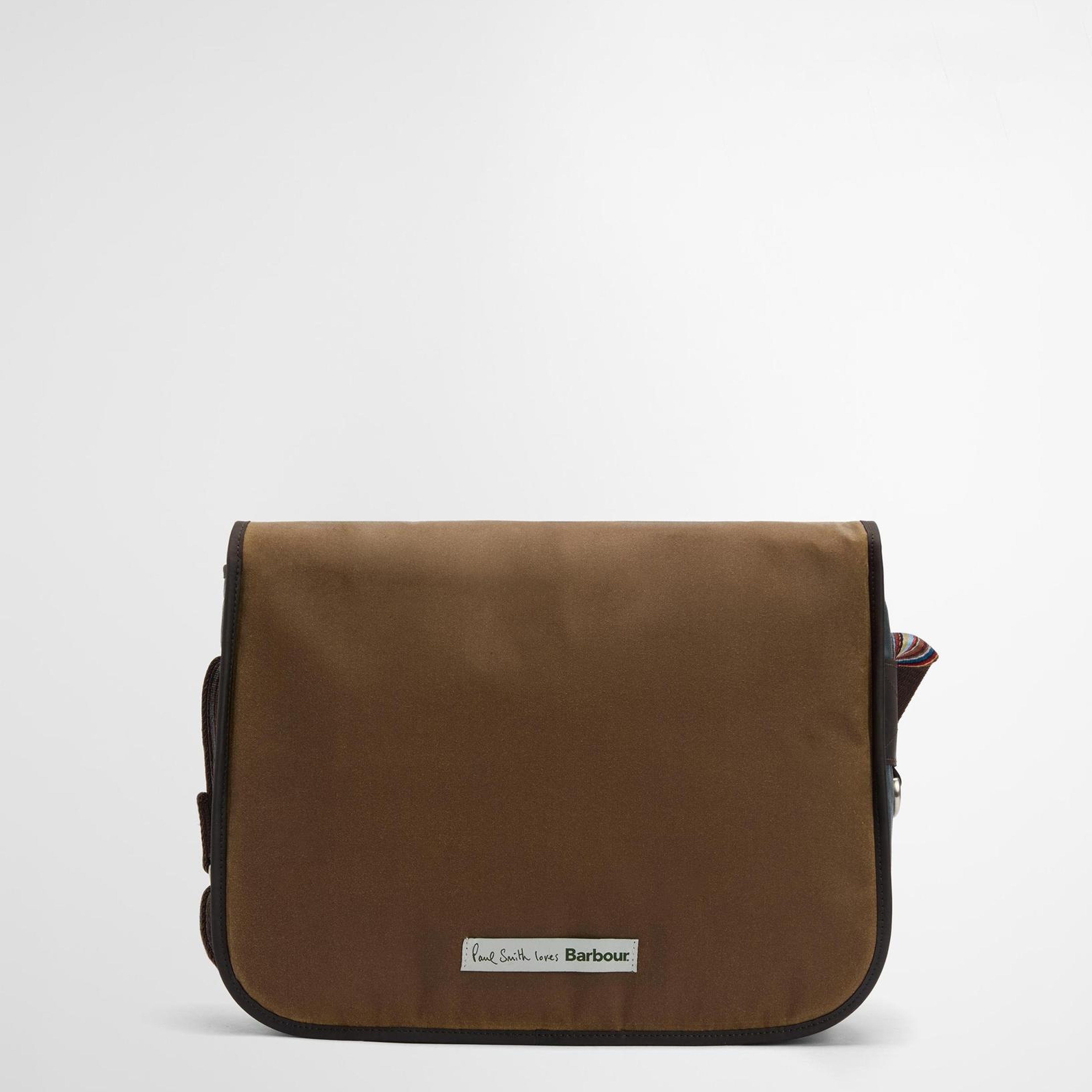 Barbour x Paul Smith Tarras Yağlı Çanta