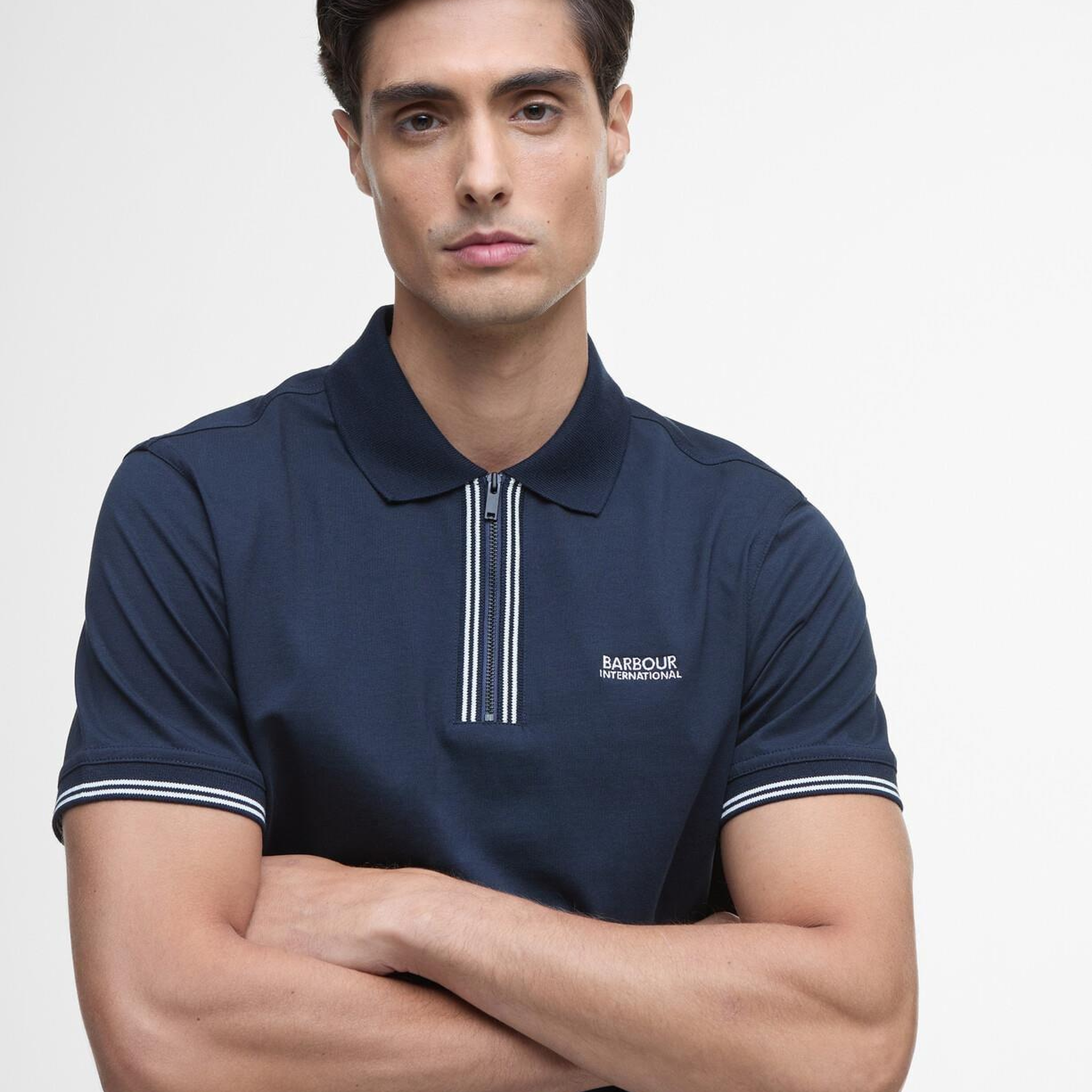 B.Intl Ollie Twin Tipped Placket Polo Yaka