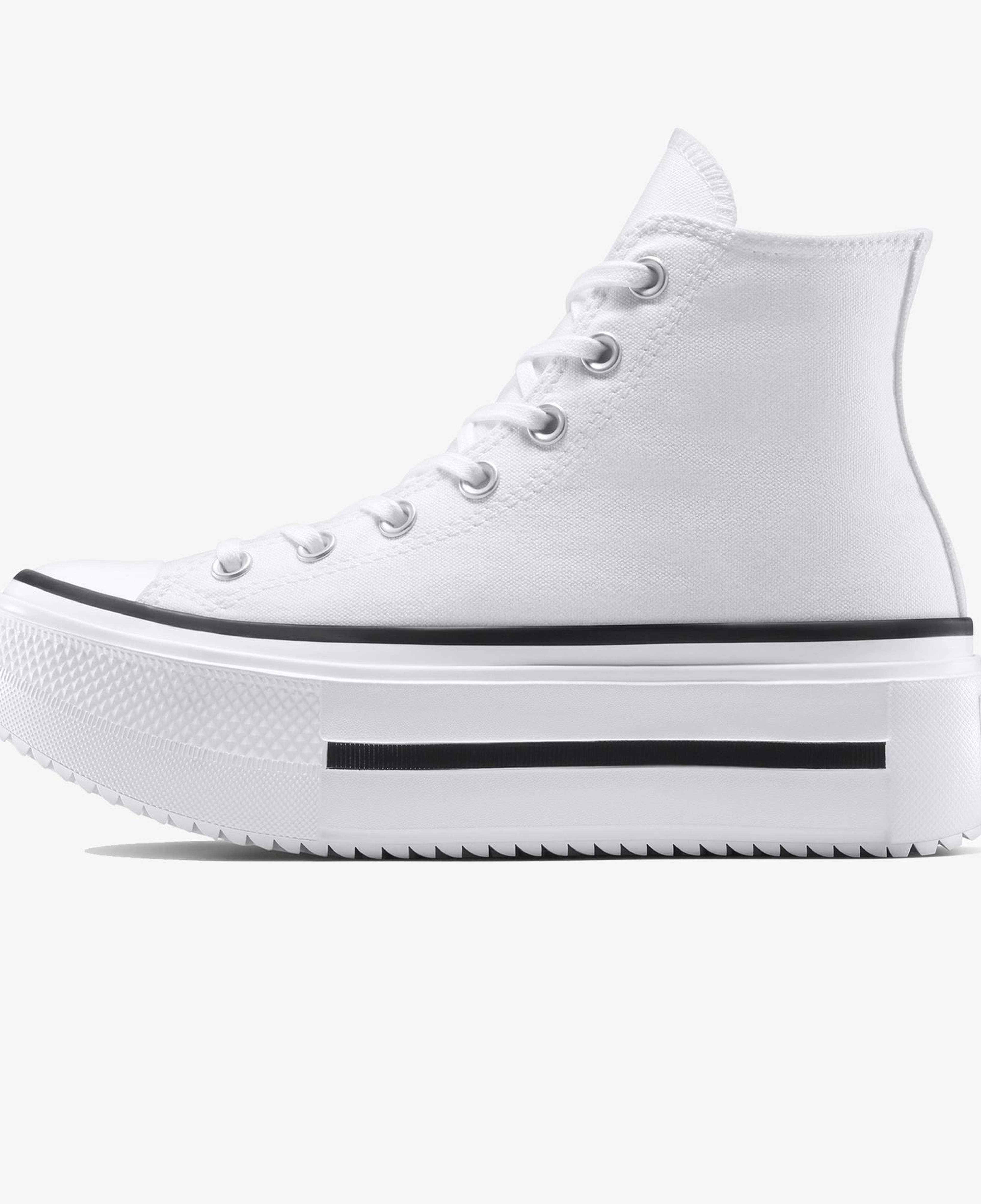 Converse Chuck Taylor All Star Lift Double Stack Unisex Beyaz Sneaker