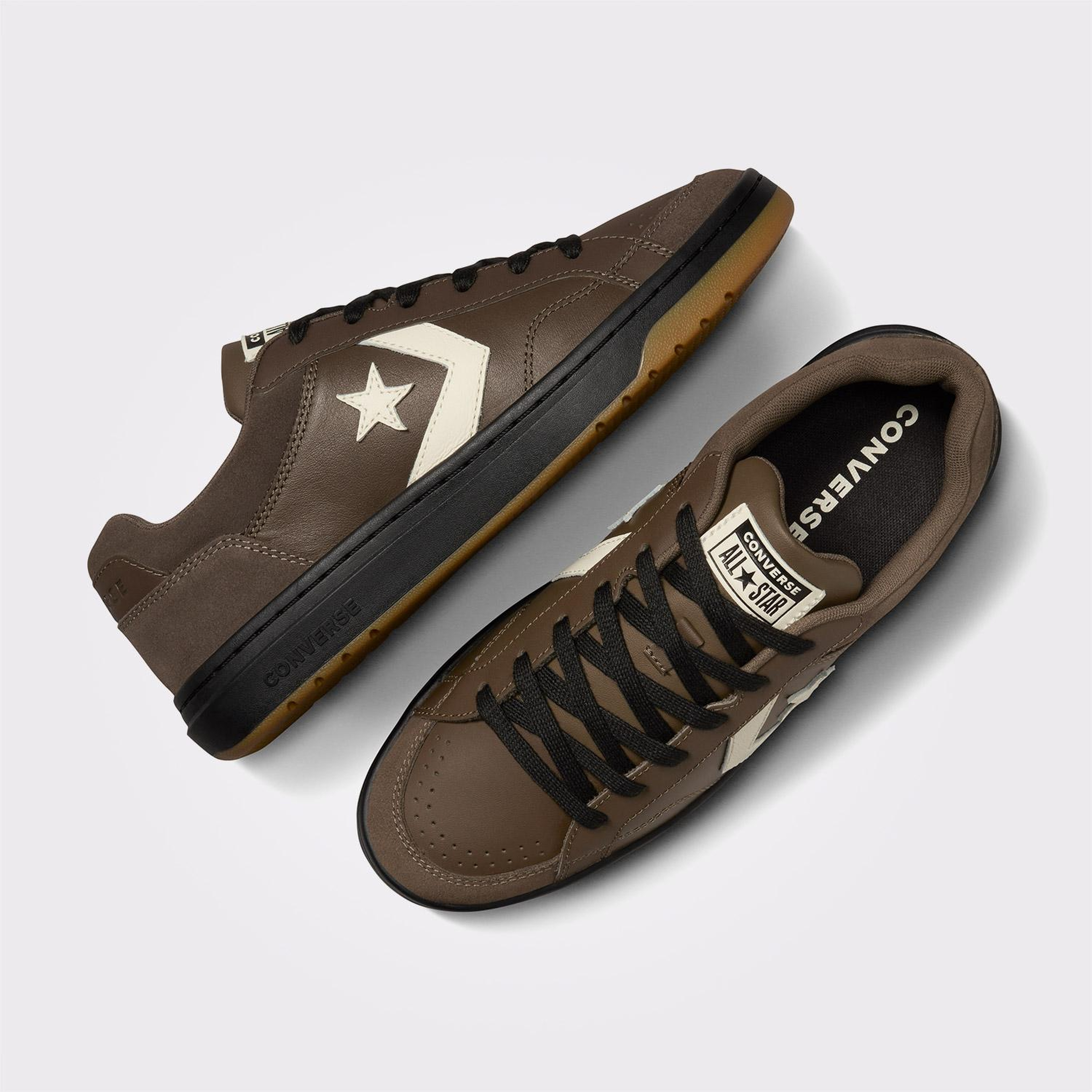 Converse Pro Blaze Unisex Kahverengi Deri Sneaker