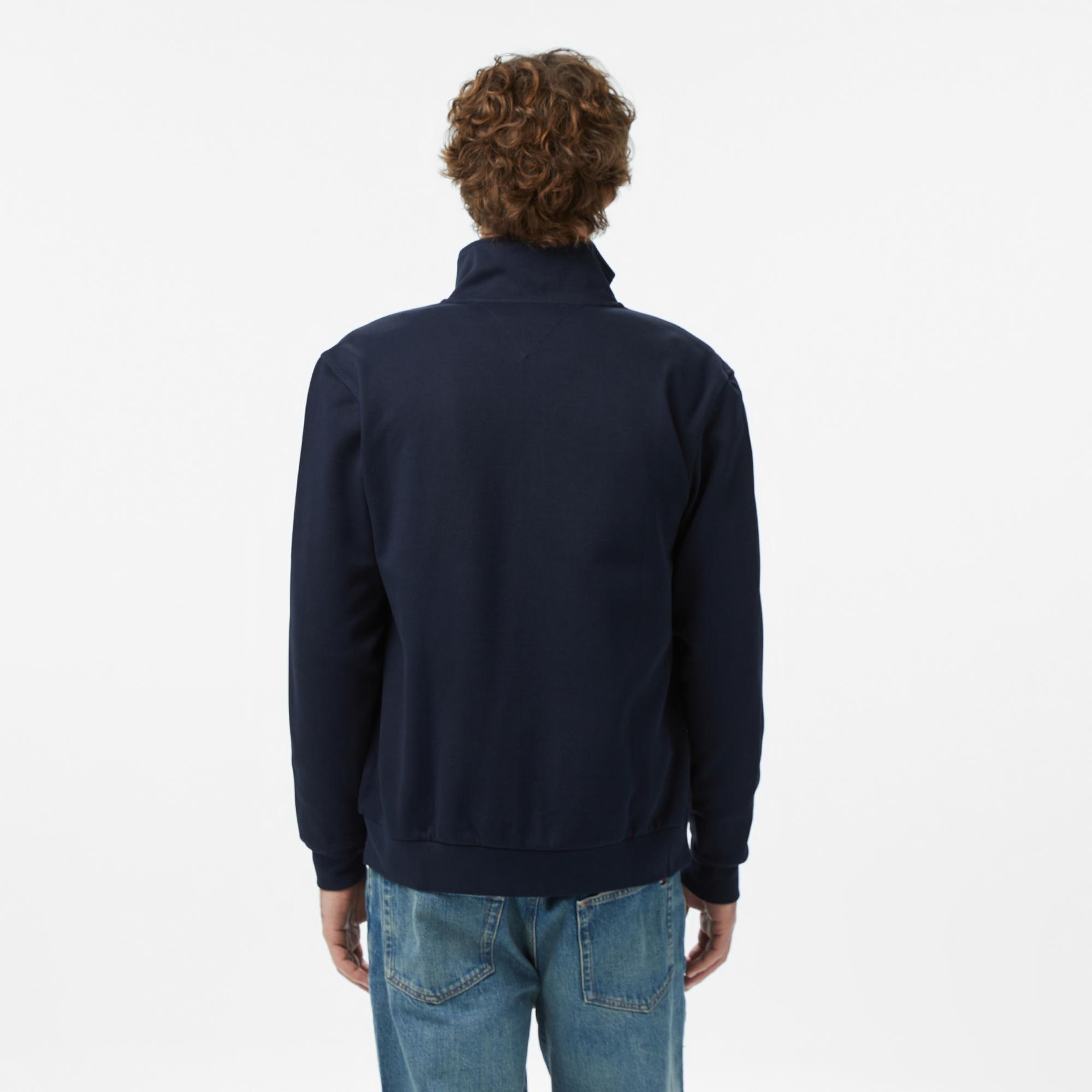 Tommy Hilfiger Elevated Essentials Erkek Lacivert Eşofman Üstü