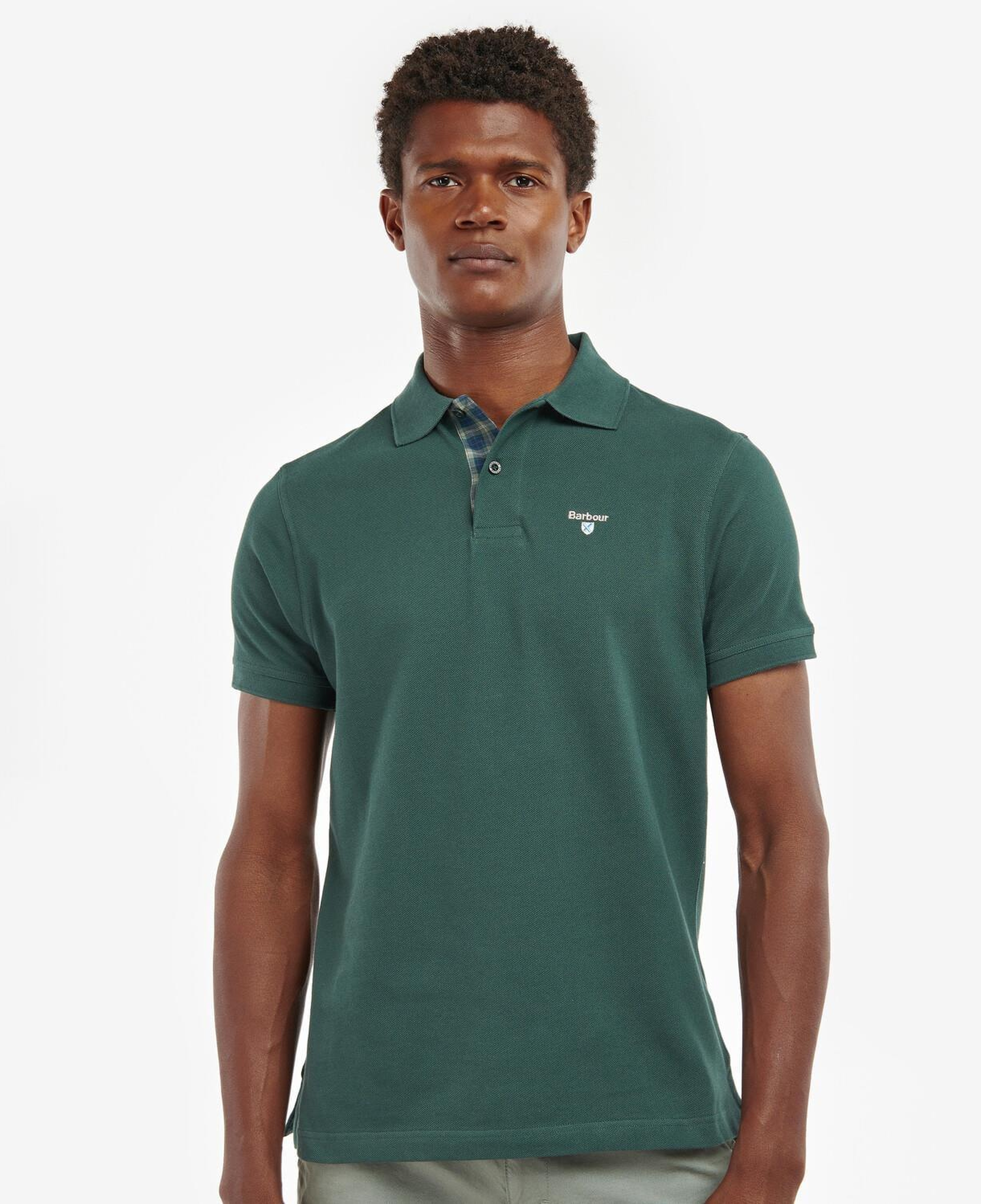 Barbour Tartan Pique Polo Yaka