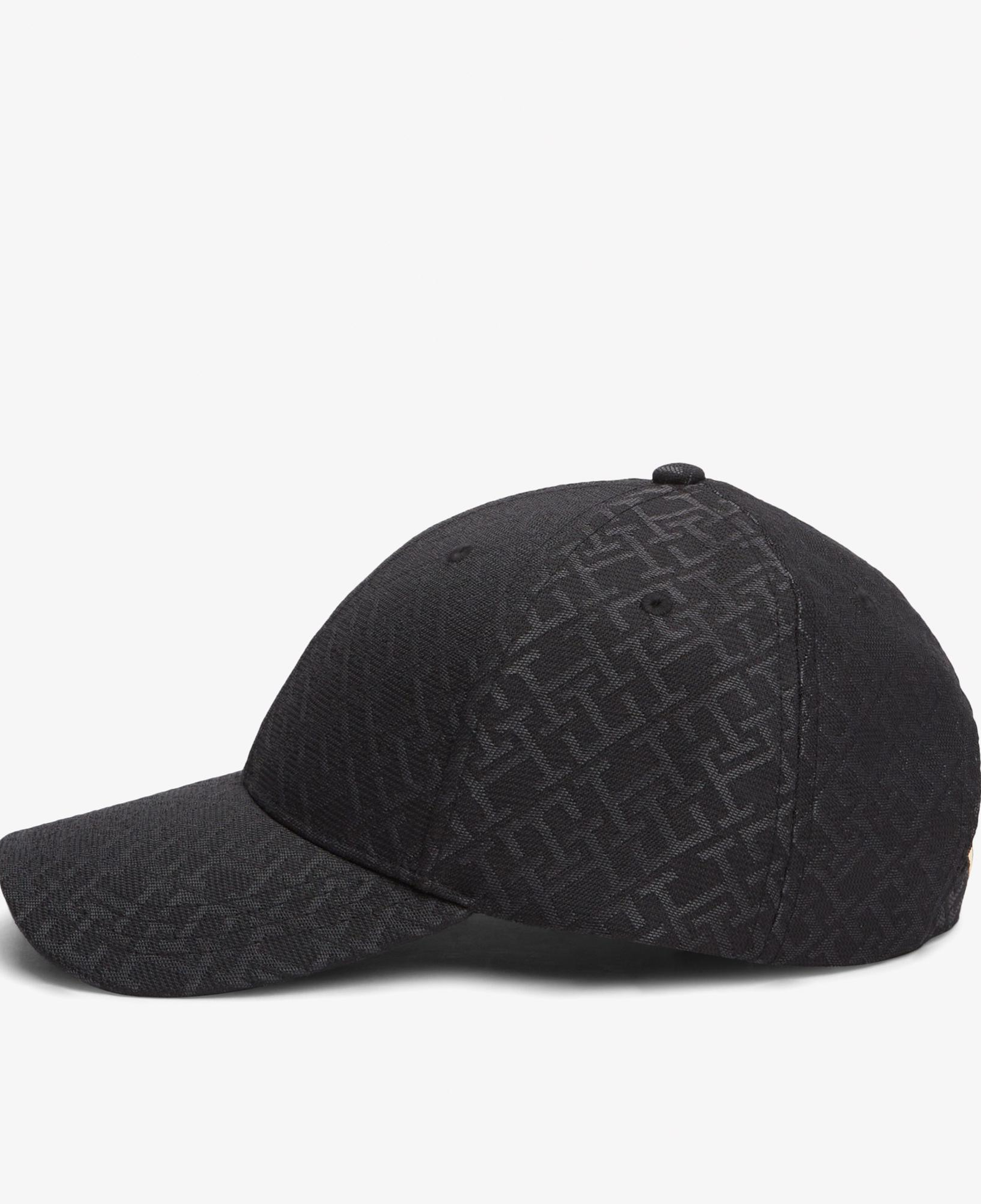 Tommy Hilfiger Monogram Kadın Siyah Şapka