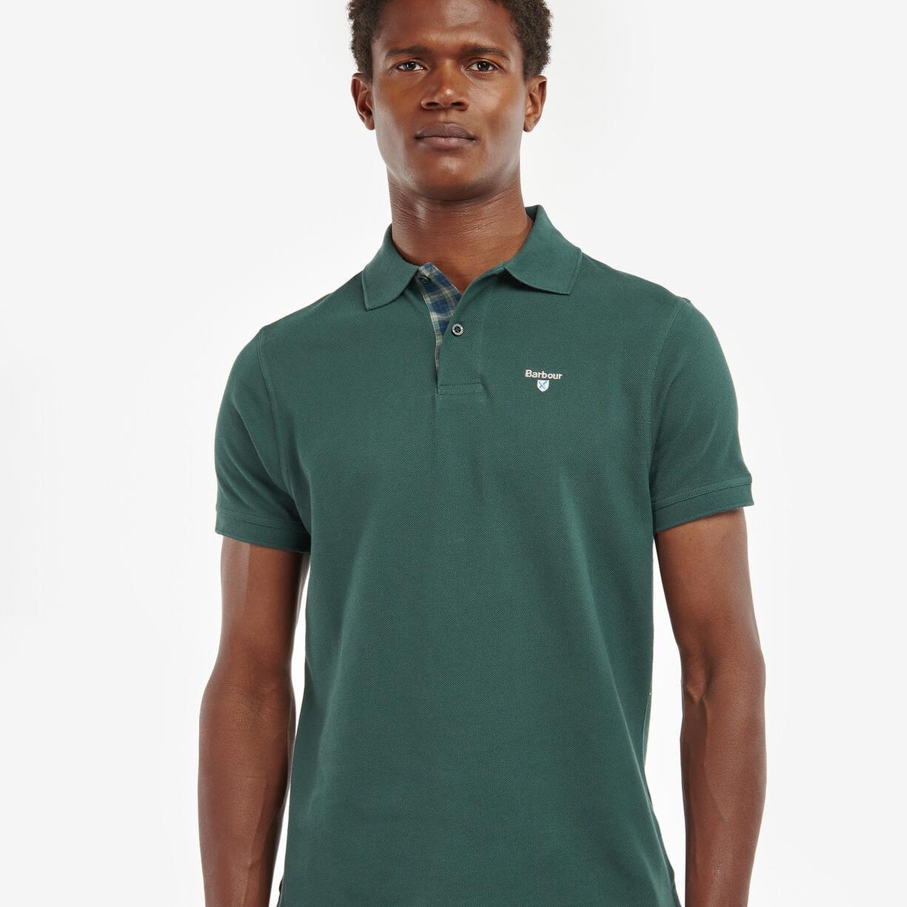 Barbour Tartan Pique Polo Yaka
