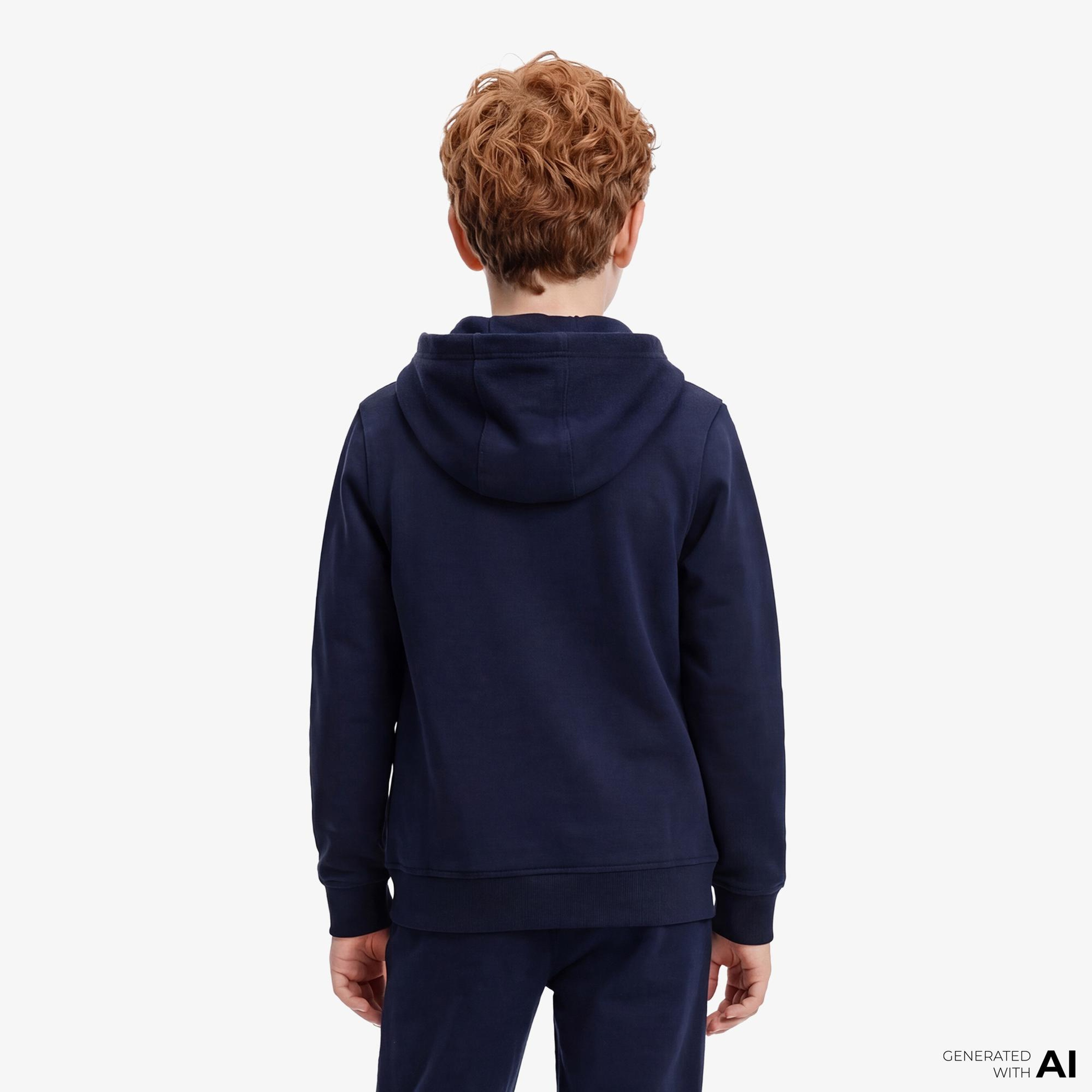 Tommy Hilfiger Icons Çocuk Lacivert Eşofman Üstü